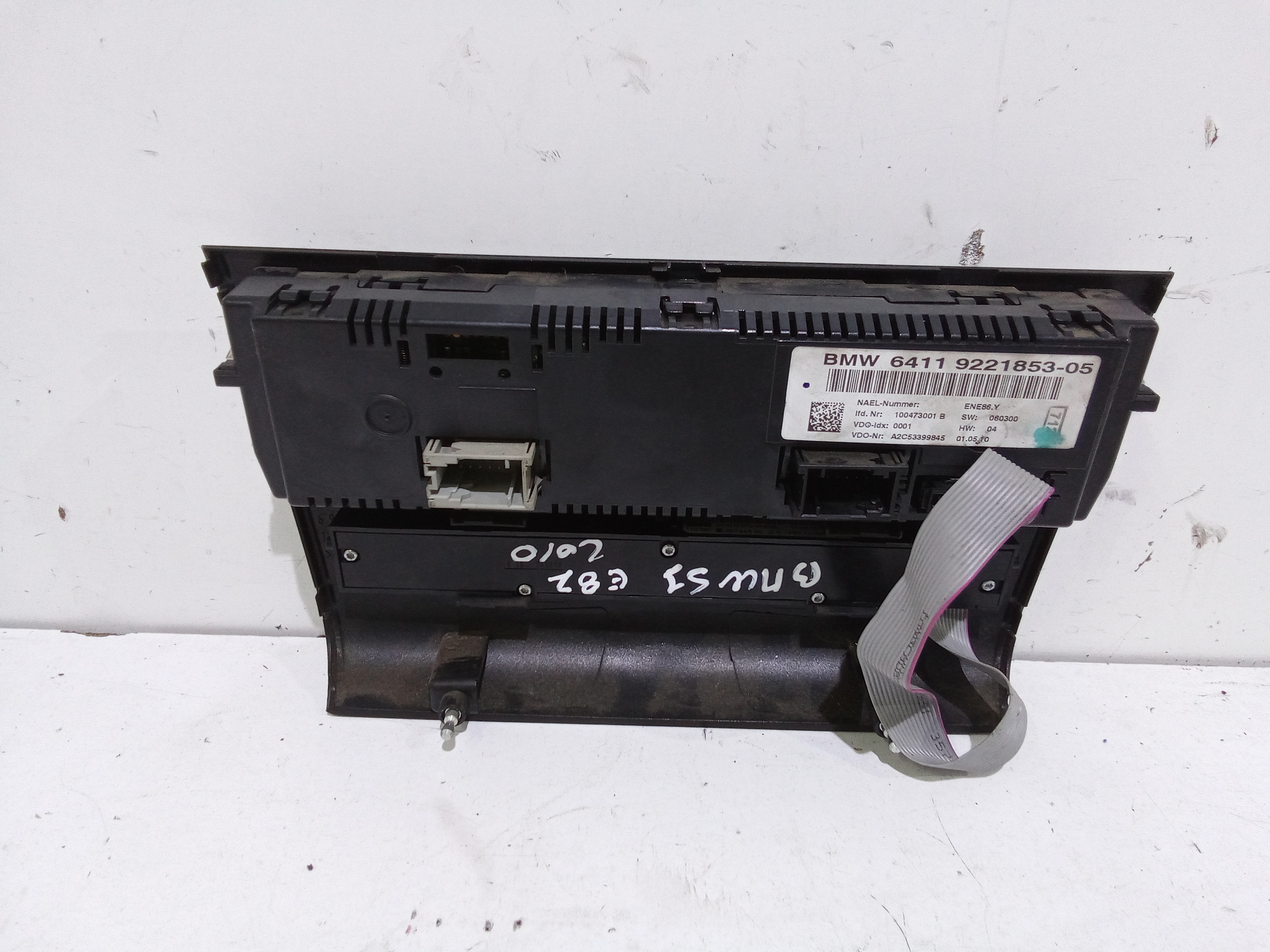 Comandi Clima per Bmw Serie 1 Serie (e87) (07>) (2007 - In produzione)