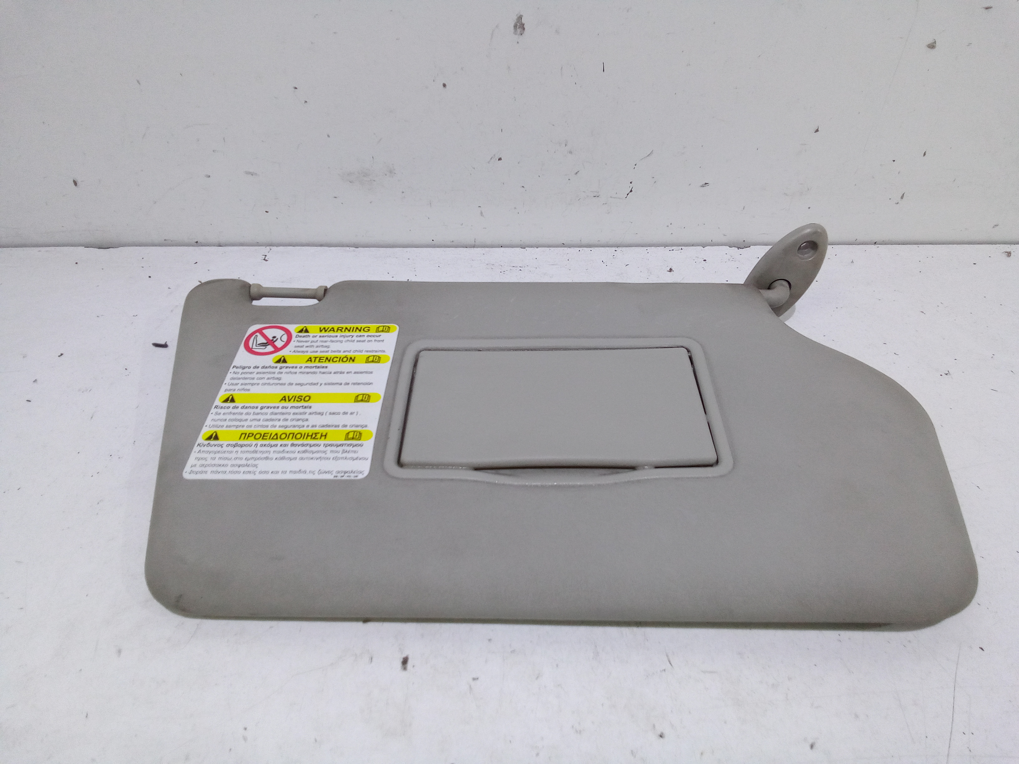 Parasole aletta Lato Passeggero per Opel Corsa D 3p 1 Serie (2006 - In produzione)