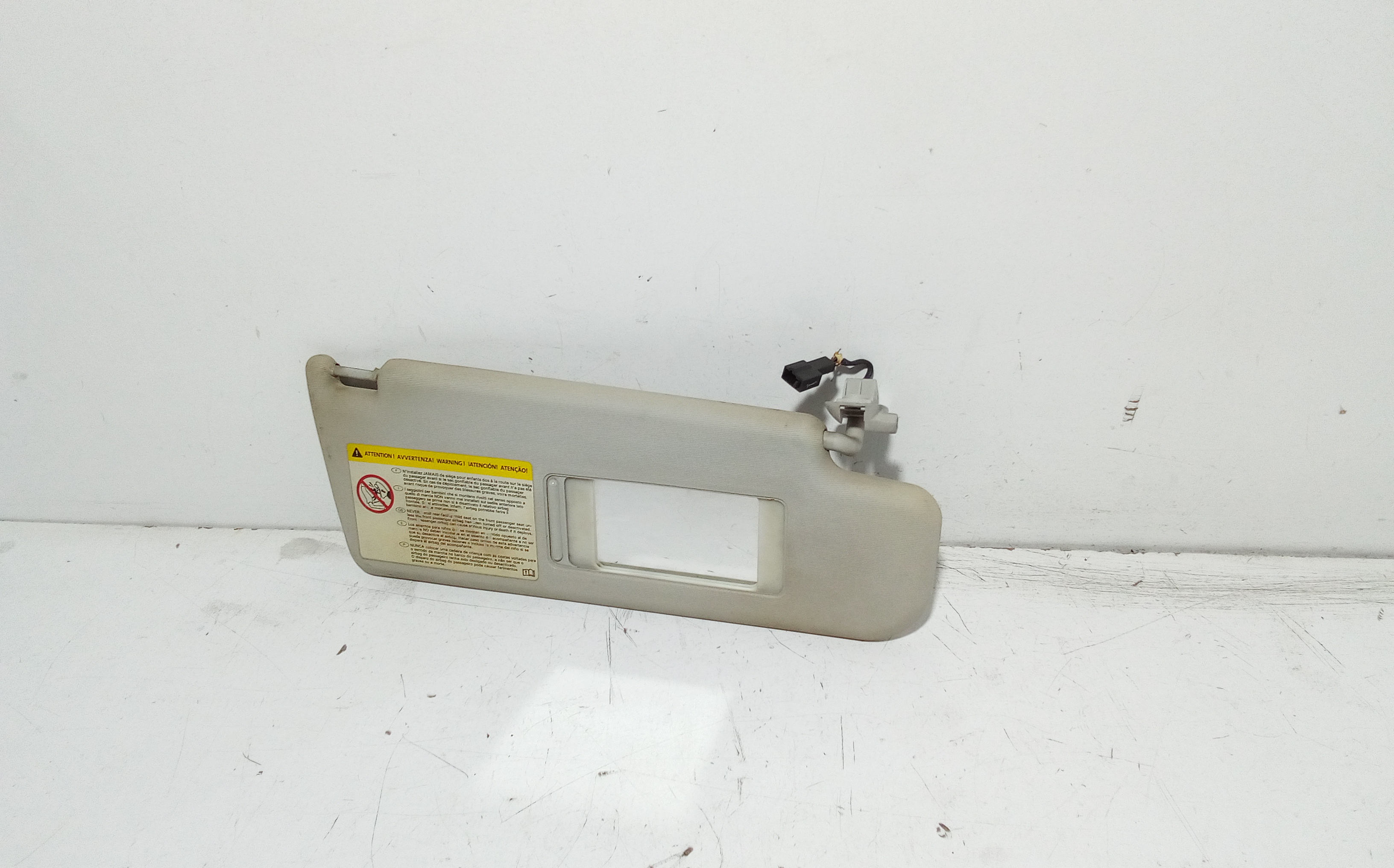 Parasole aletta Lato Passeggero per Volkswagen Passat Berlina 4 Serie (2005 - 2010)