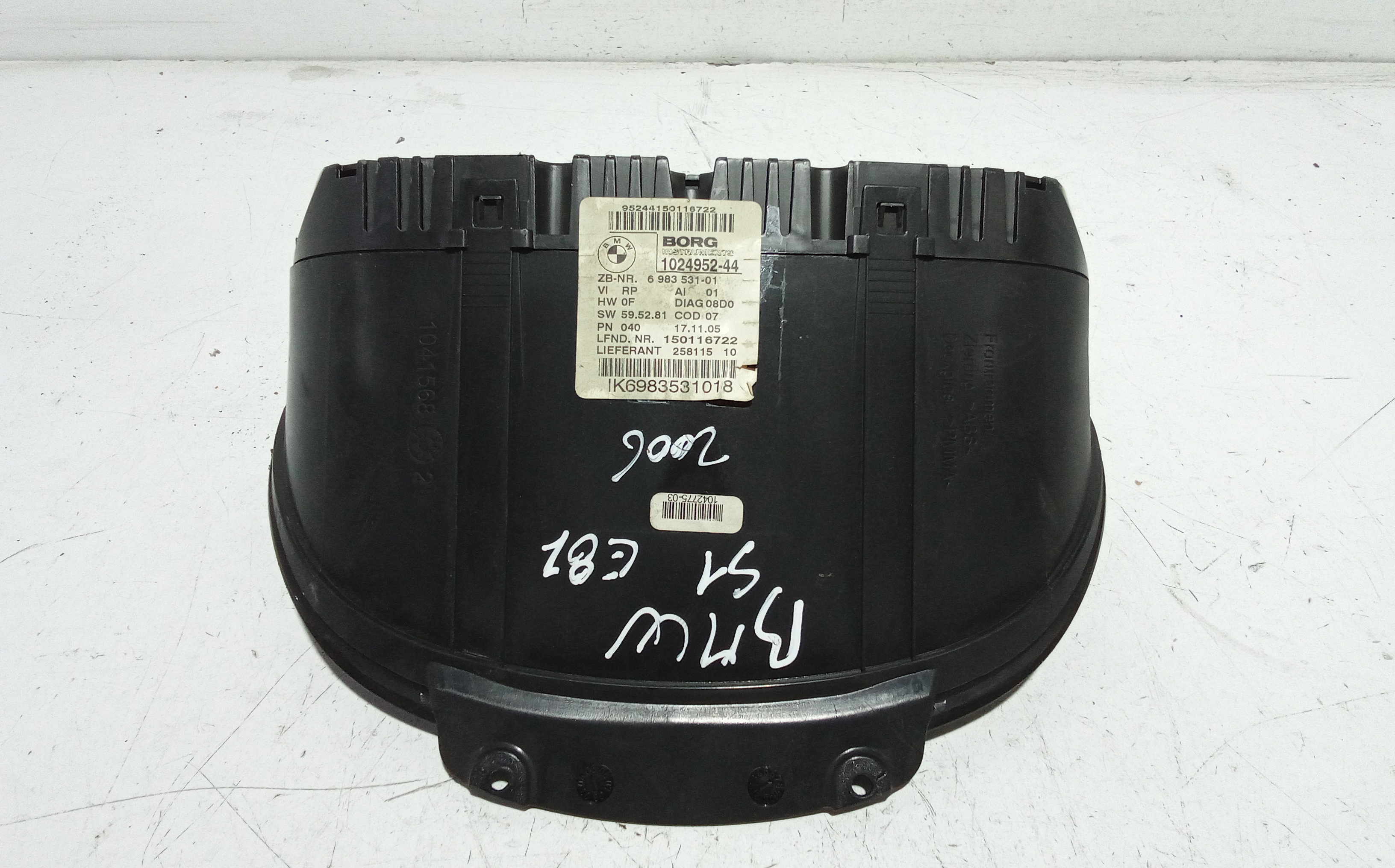 Quadro Strumenti per Bmw Serie 1 Serie (e87) (04>07) (2004 - 2007)