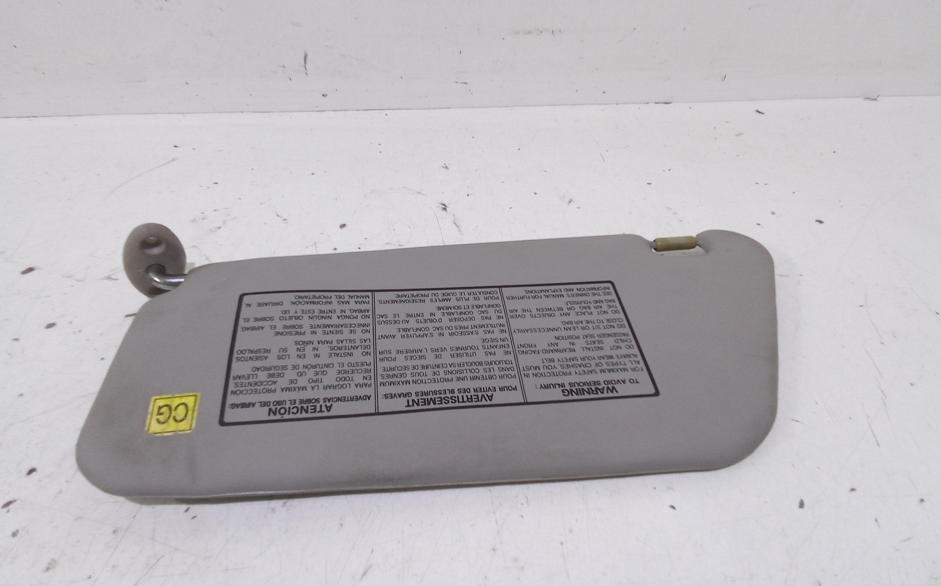 Parasole aletta Lato Passeggero per Daewoo Matiz 1 Serie (1998 - 2001)