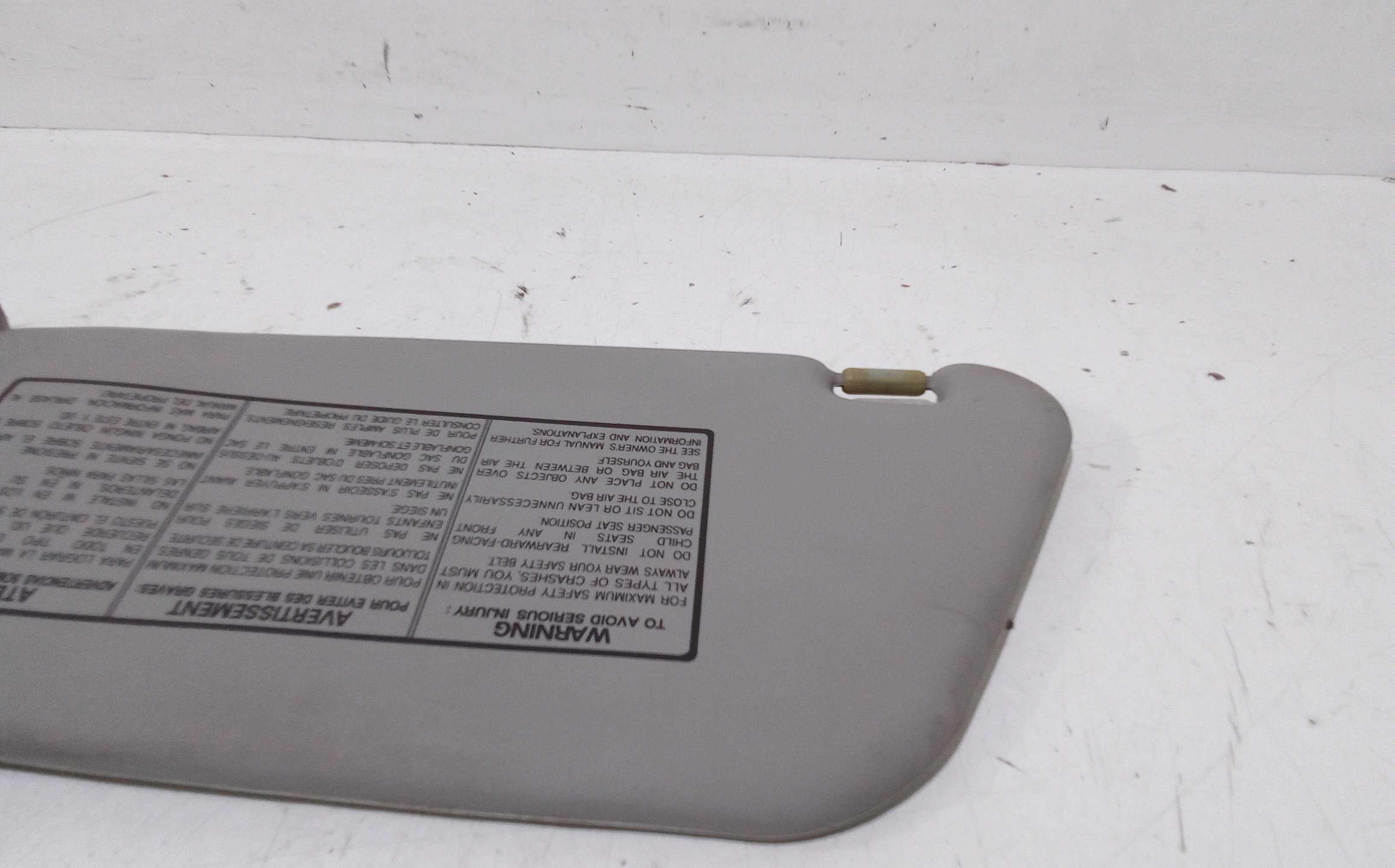 Parasole aletta Lato Passeggero per Daewoo Matiz 1 Serie (1998 - 2001)