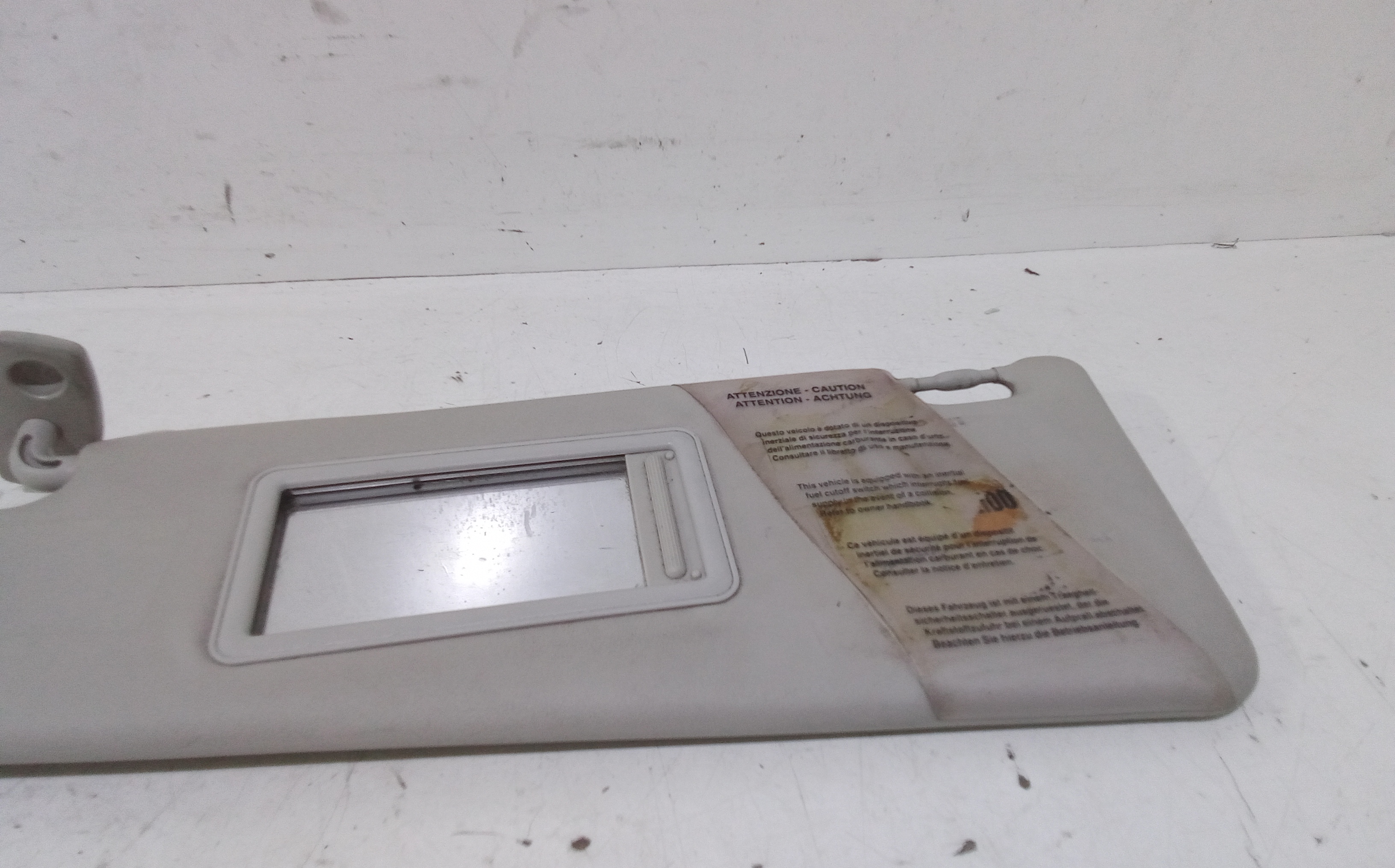 Parasole aletta anteriore Lato Guida per Fiat Idea 1 Serie (2003 - 2005)