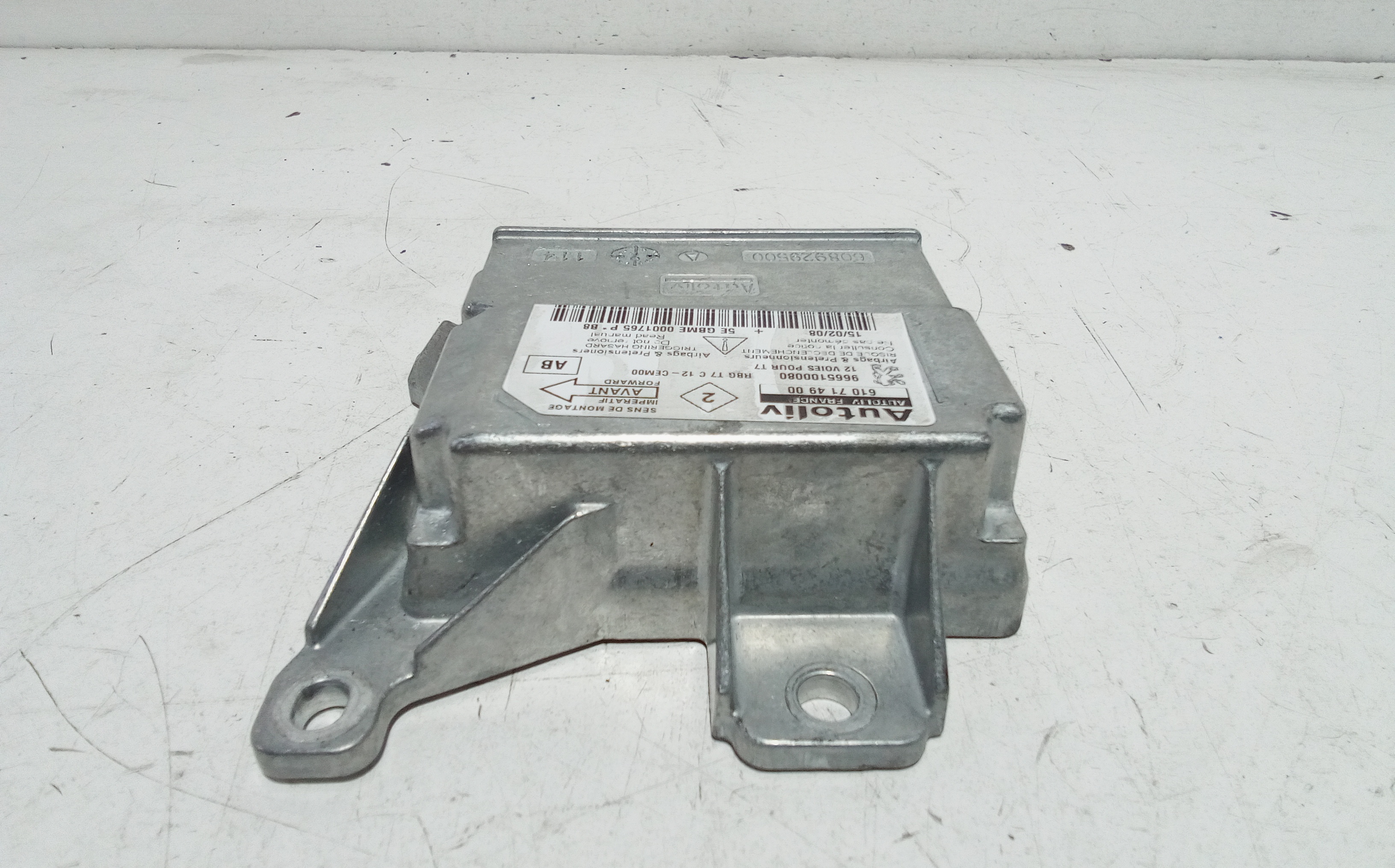 Centralina Airbag per Peugeot 308 Serie (07>14) (2007 - 2014)