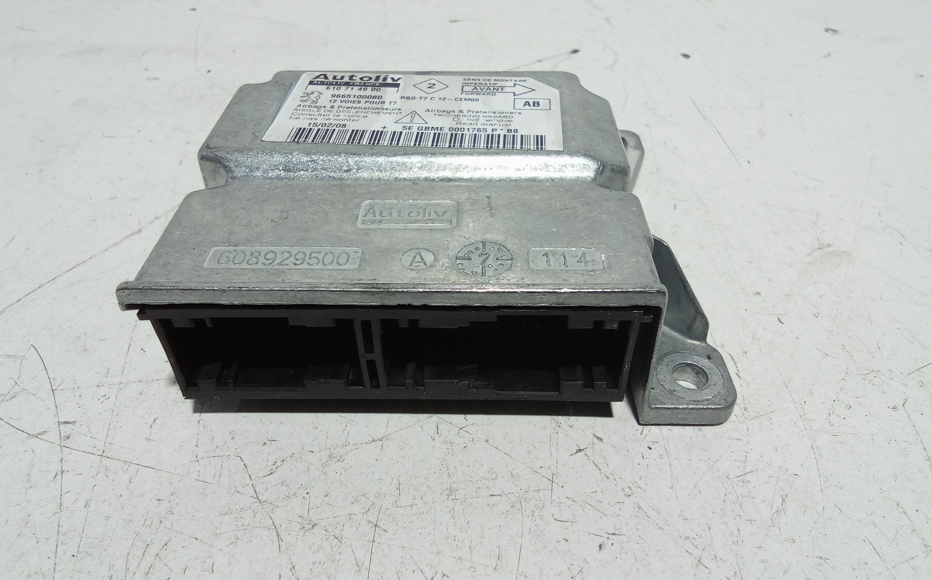 Centralina Airbag per Peugeot 308 Serie (07>14) (2007 - 2014)