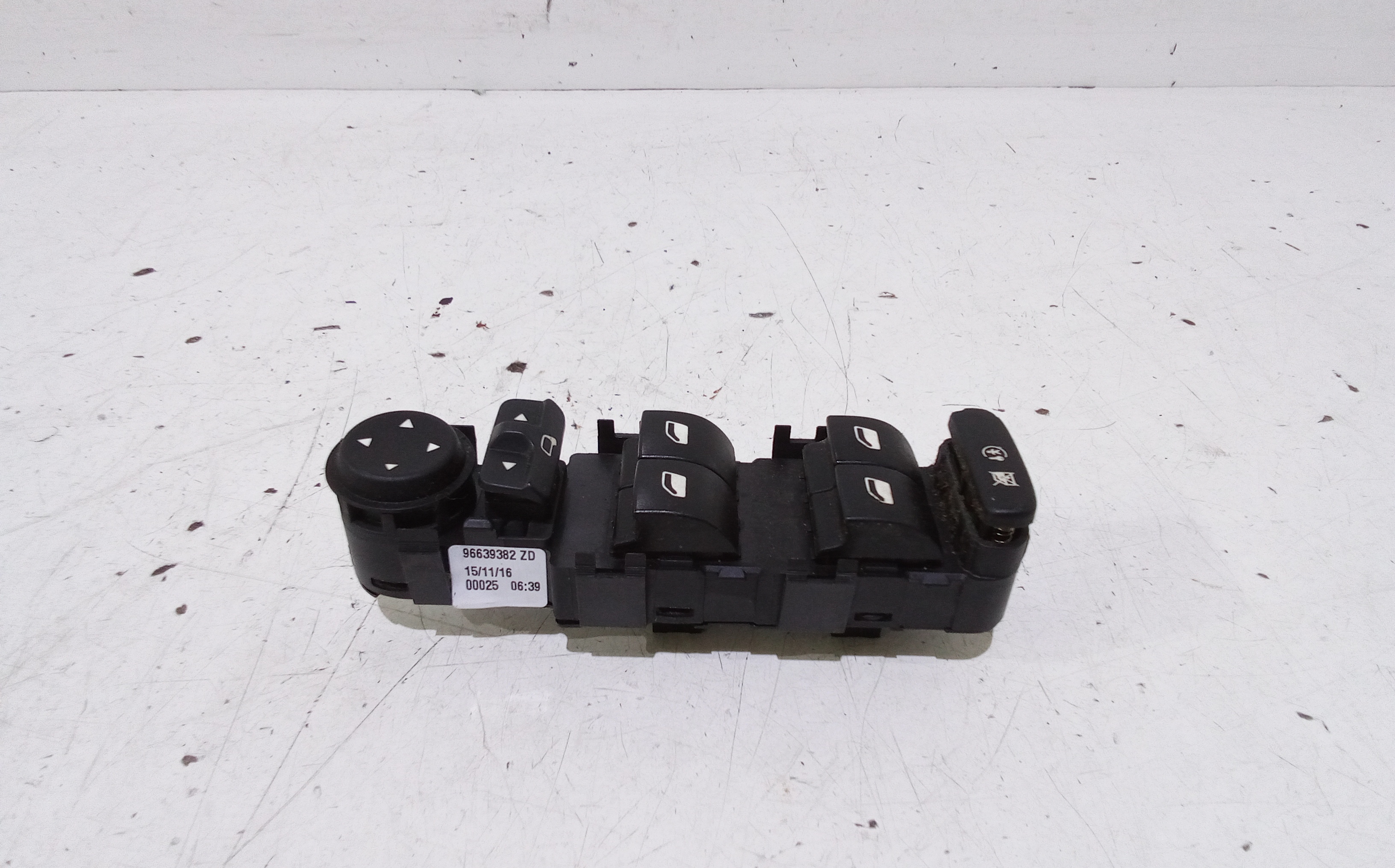 Pulsantiera anteriore sinistra Guida per Citroen C4 Picasso (06>13) Mk1 (2006 - 2013)