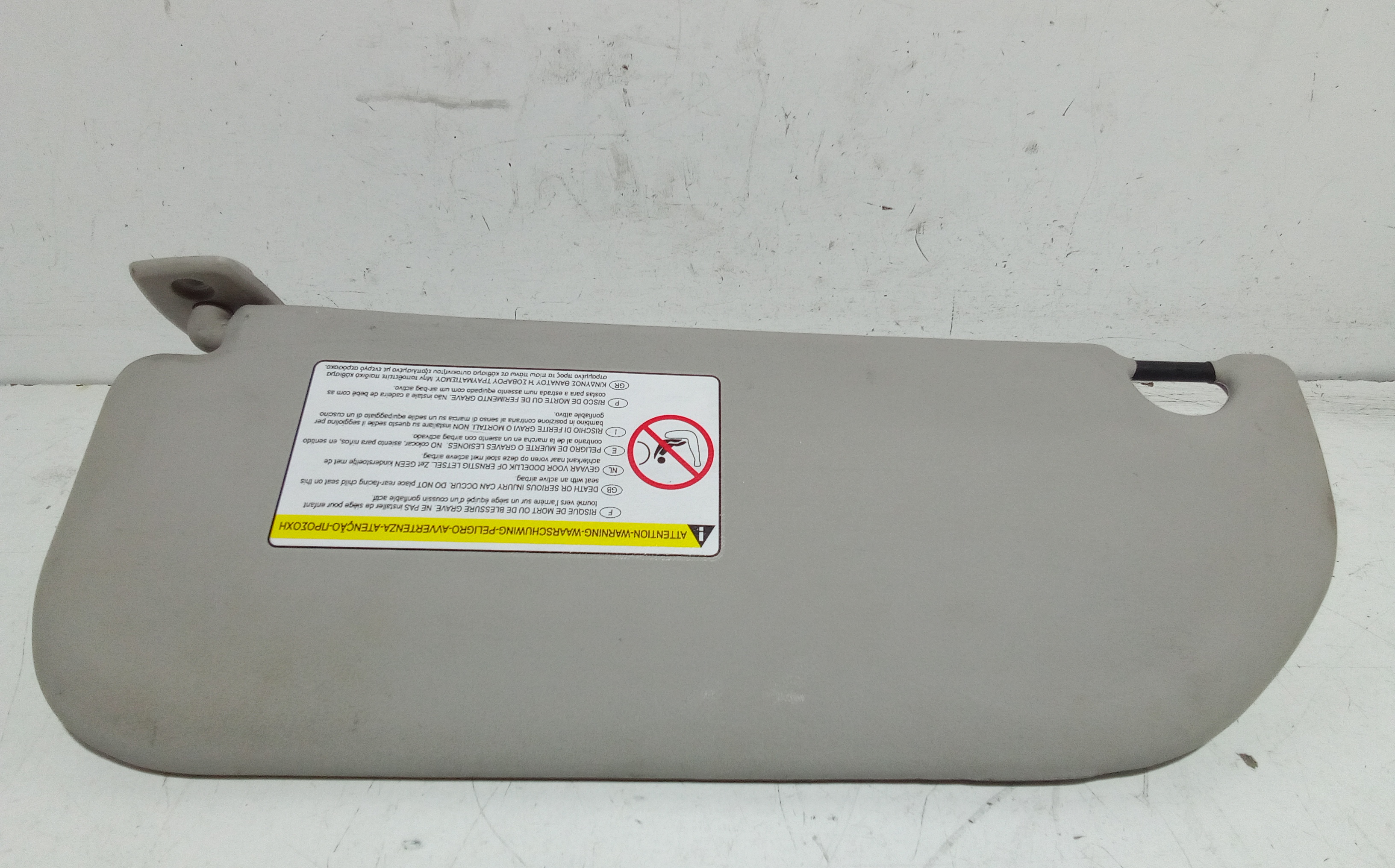 Parasole aletta Lato Passeggero per Citroen C1 1 Serie (2005 - 2008)