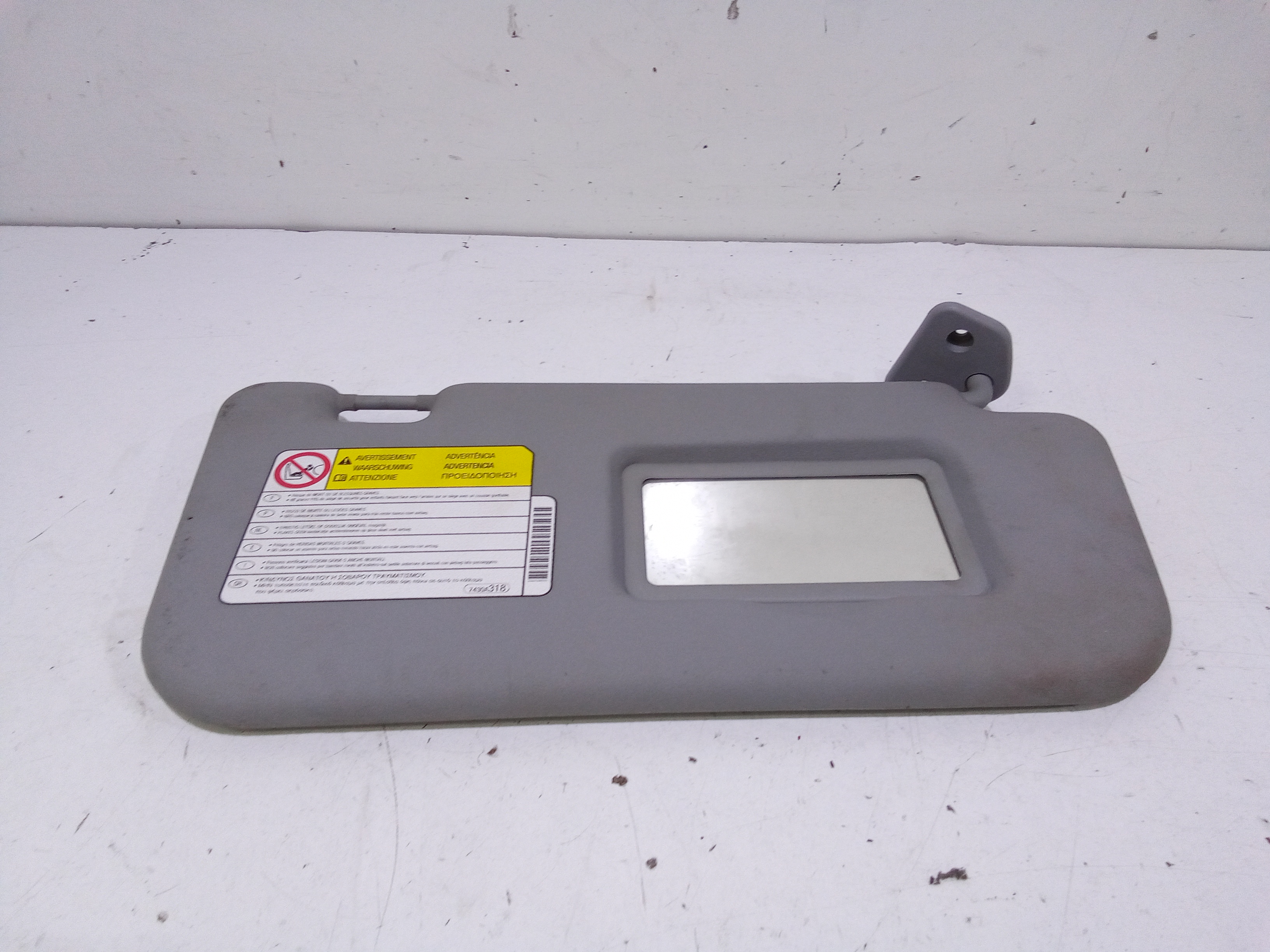Parasole aletta Lato Passeggero per Mitsubishi Colt Serie 5p (z) (06>12) (2006 - 2012)