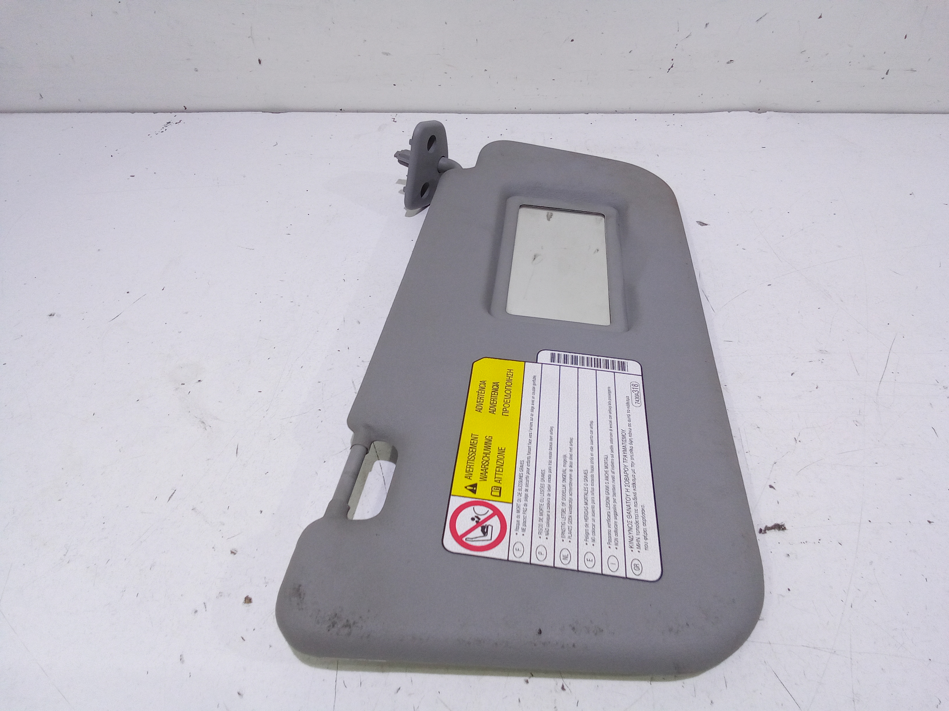 Parasole aletta Lato Passeggero per Mitsubishi Colt Serie 5p (z) (06>12) (2006 - 2012)