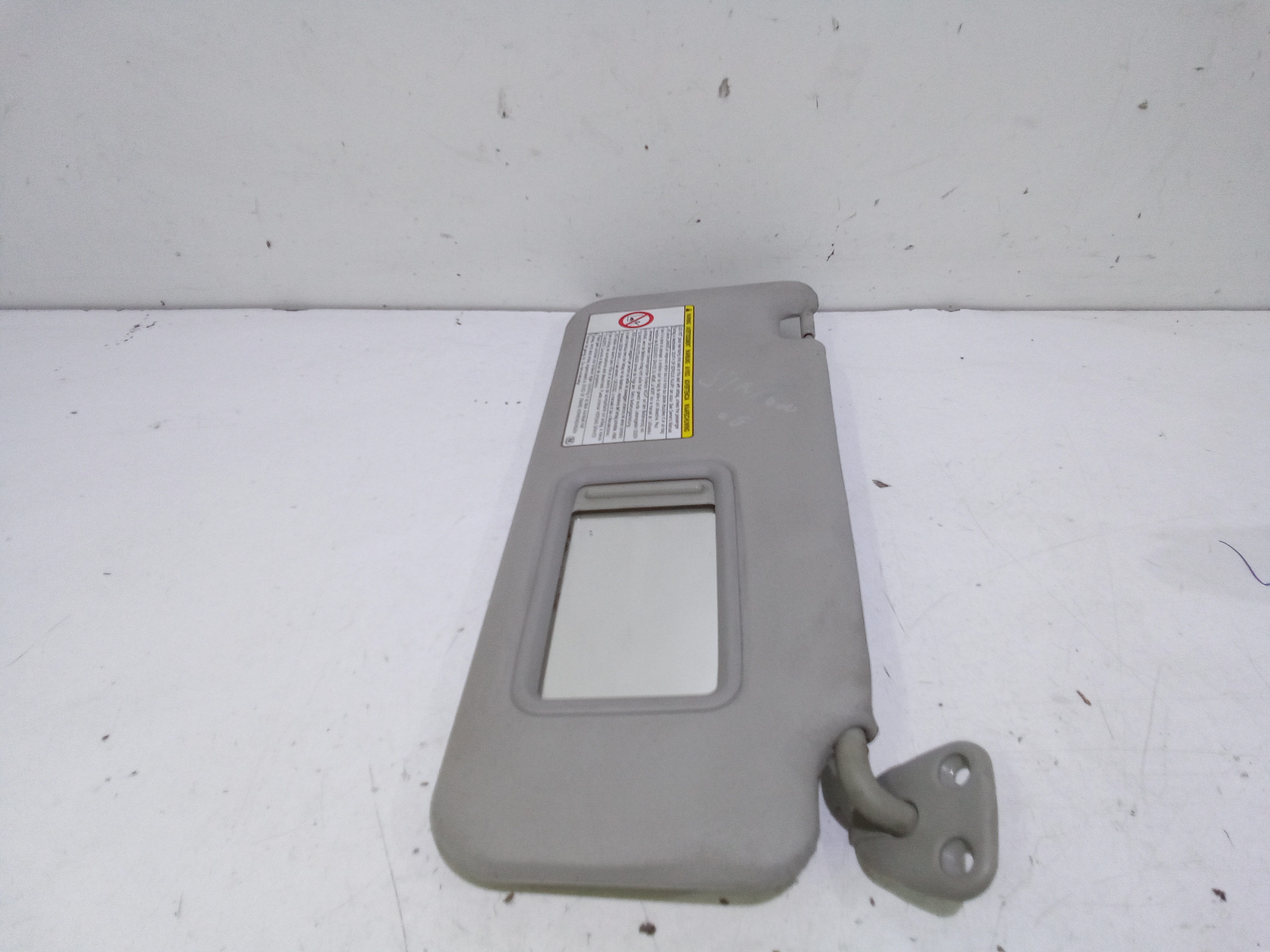 Parasole aletta Lato Passeggero per Daihatsu Sirion 2 Serie (2005 - In produzione)