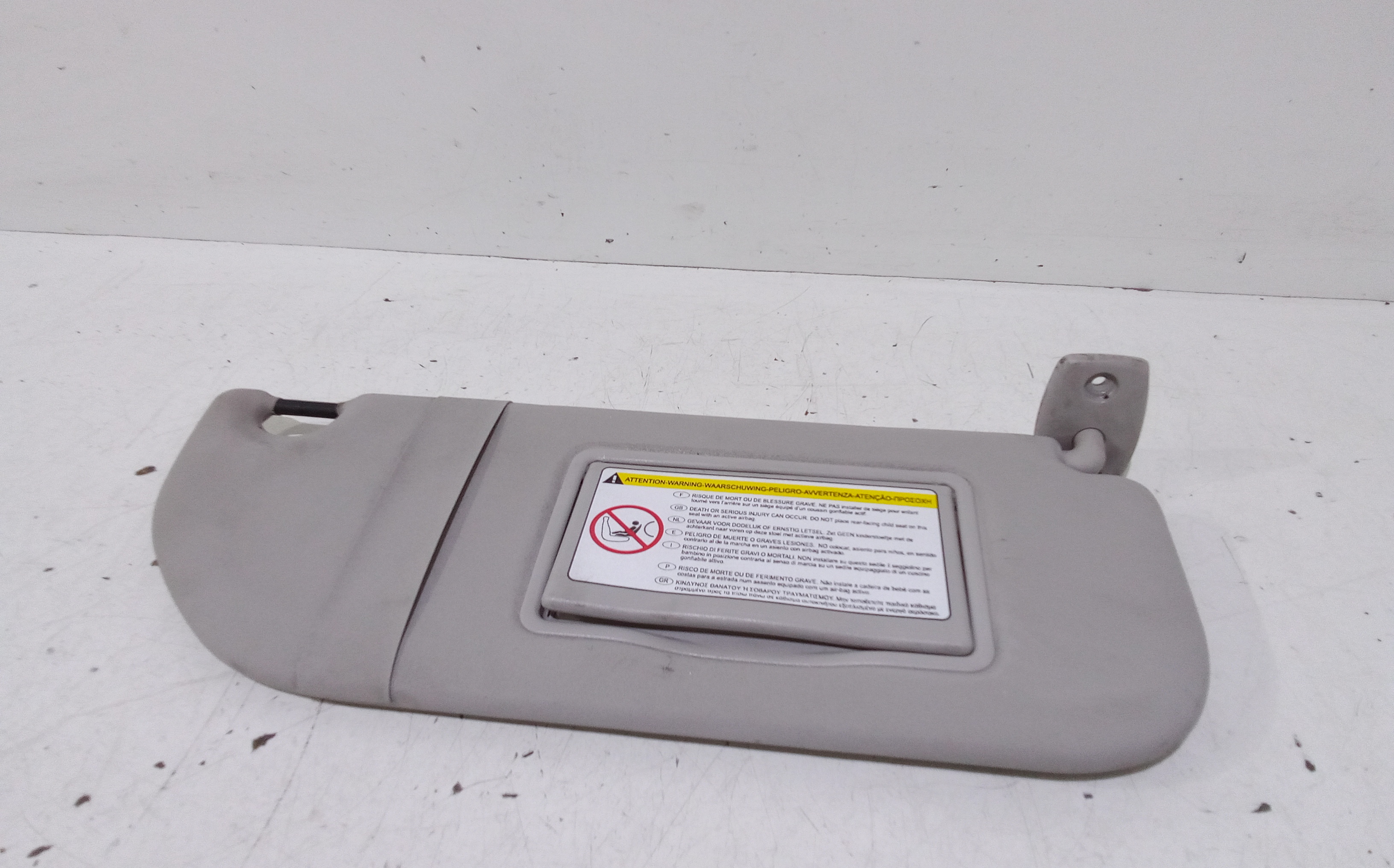 Parasole aletta Lato Passeggero per Toyota Aygo 1 Serie (2005 - 2008)