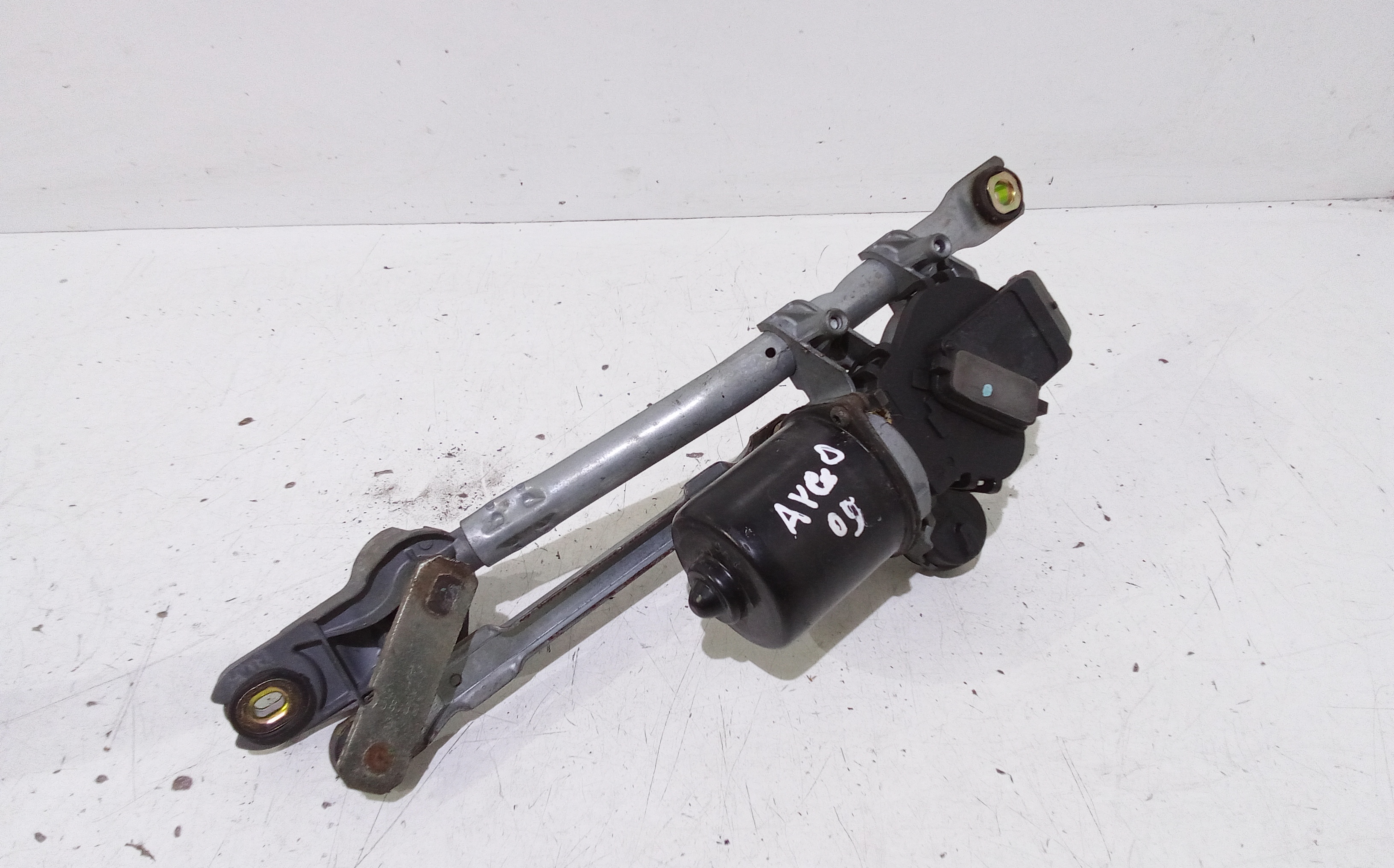 Motorino tergi ant completo di tandem per Toyota Aygo 1 Serie (2005 - 2008)