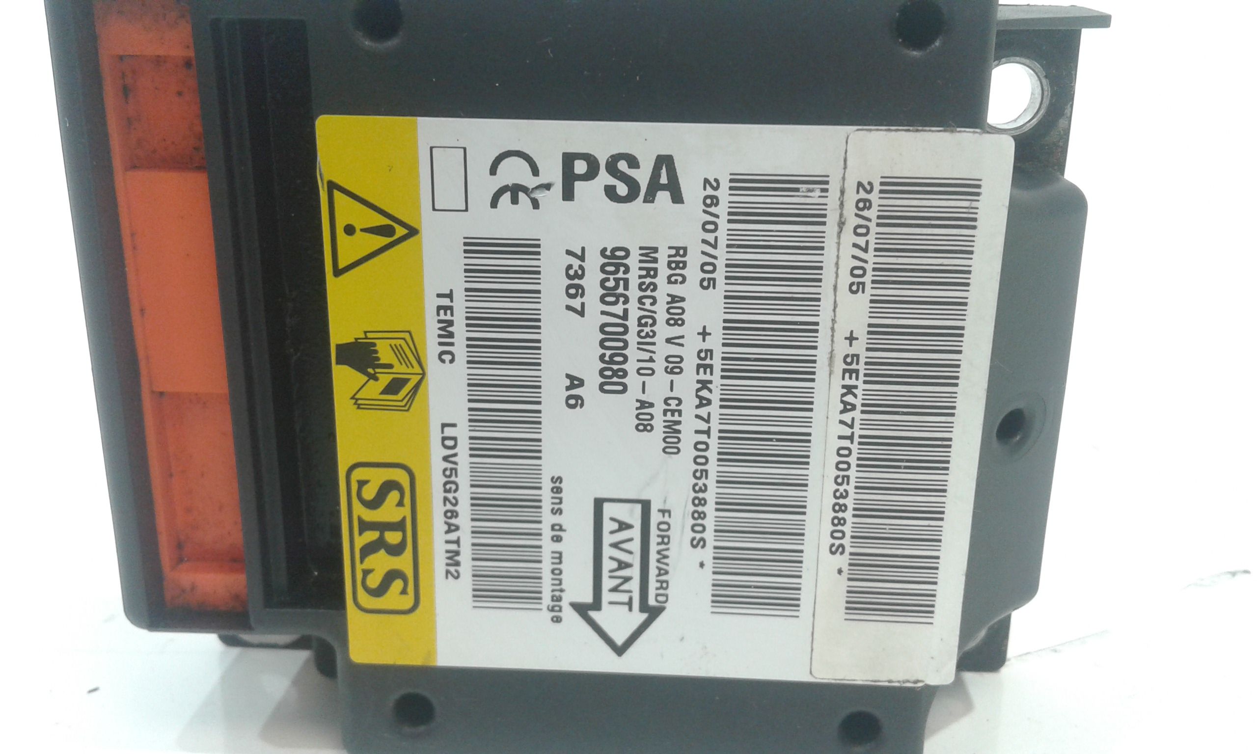 Centralina Airbag PEUGEOT 1007 1 Serie