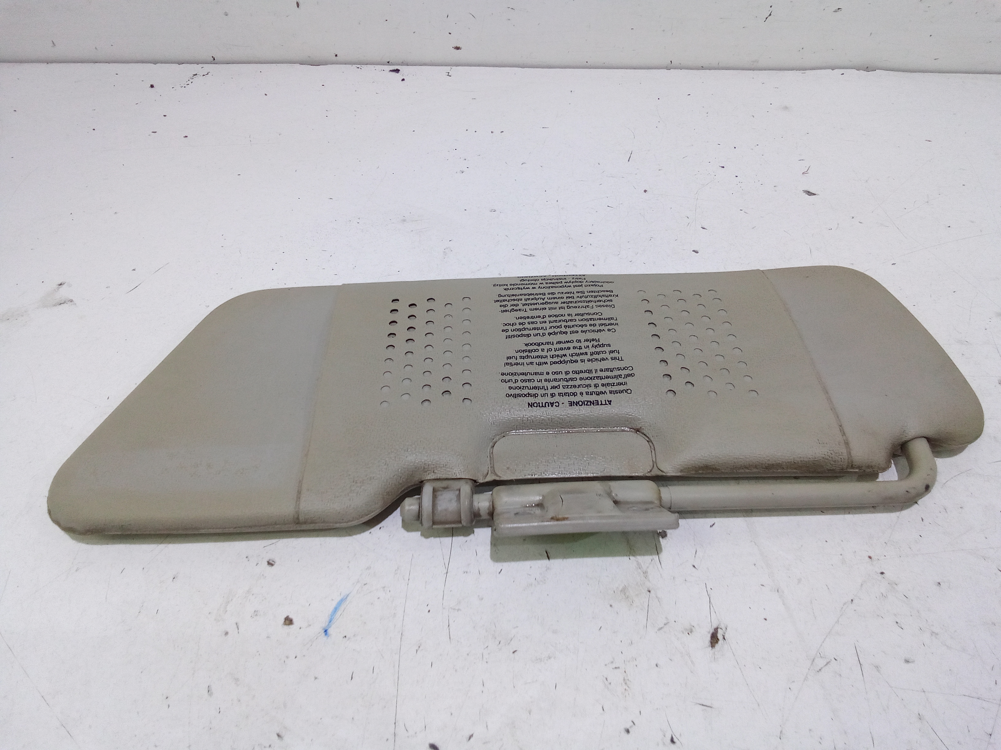 Parasole aletta anteriore Lato Guida per Fiat Seicento Serie (98>00) (1998 - 2000)