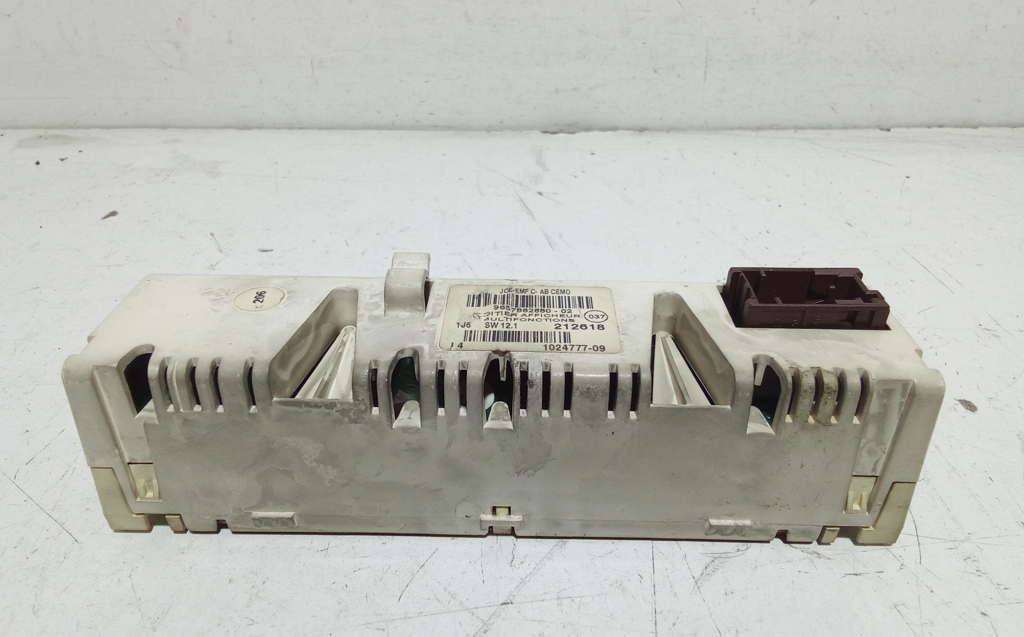 Display multifunzione computer di bordo per Citroen C4 Coup 3p (2004 - 2010)