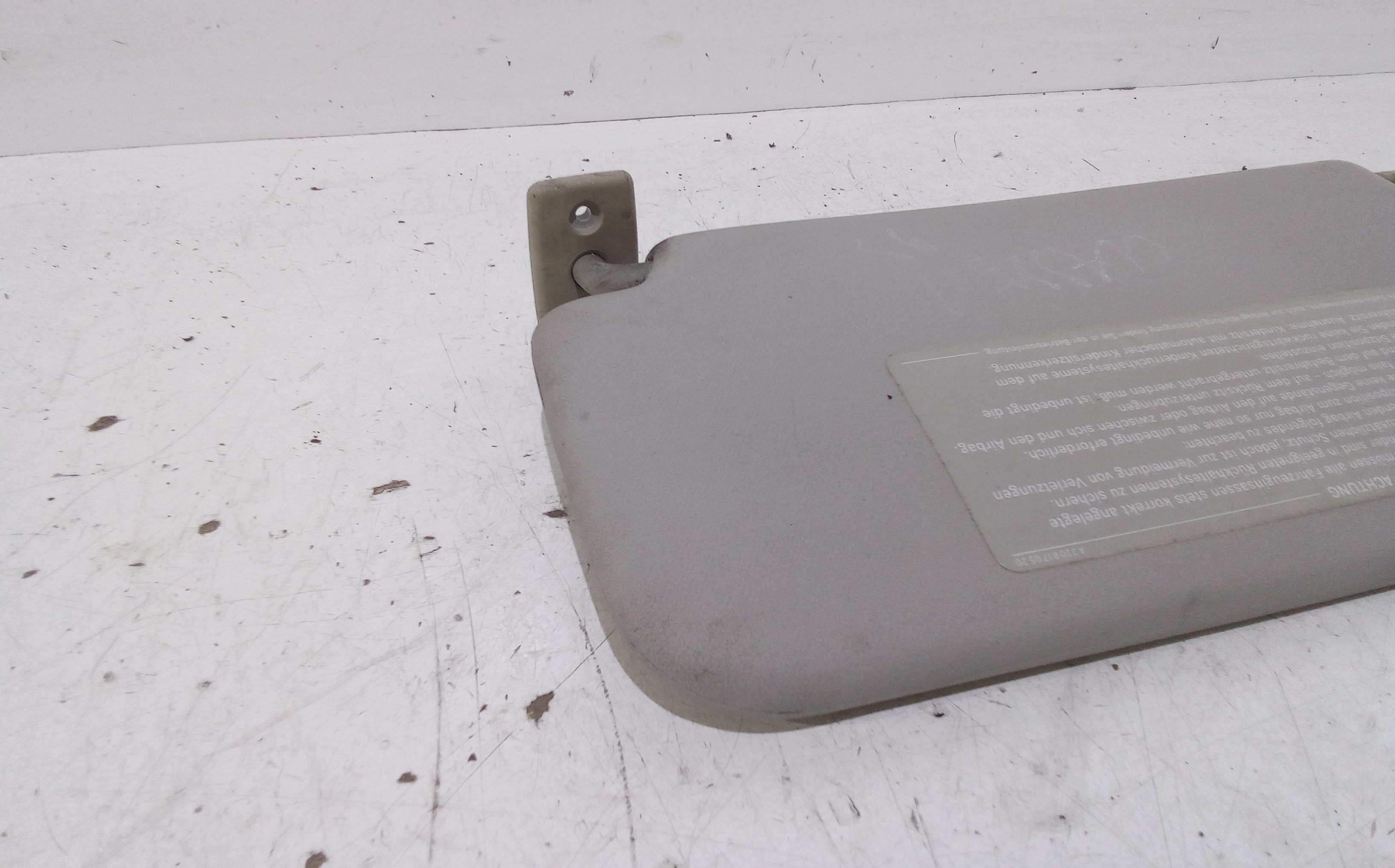 Parasole aletta Lato Passeggero per Mercedes Classe A W168 1 Serie (1997 - 2001)