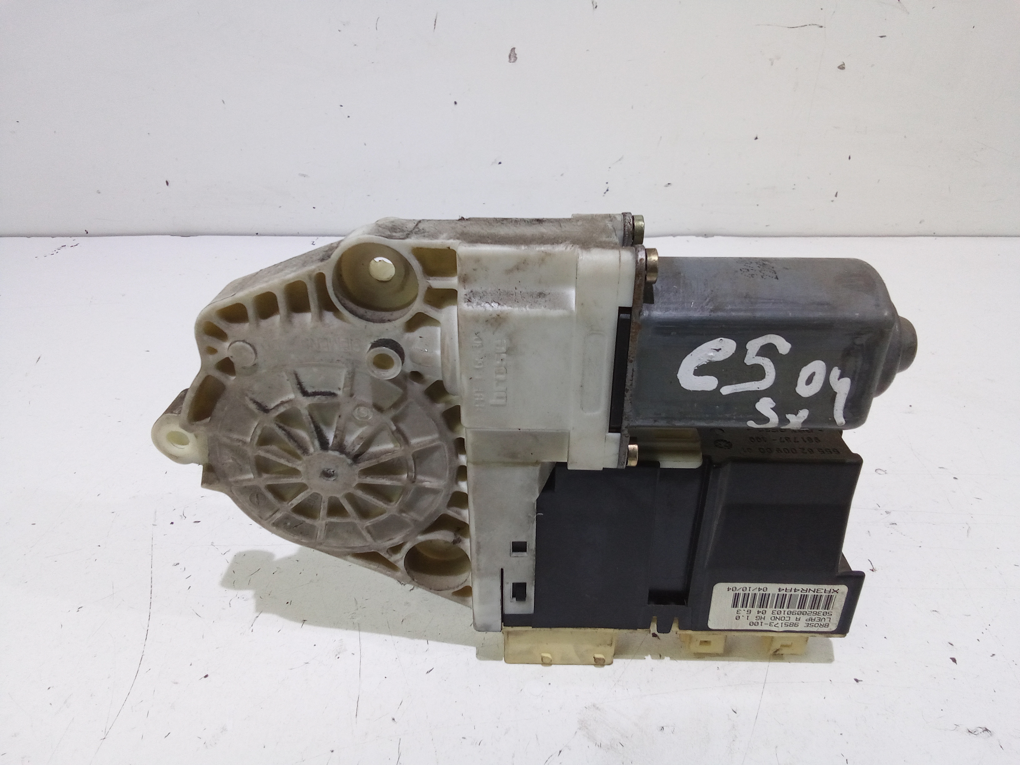 Motorino Alzavetro anteriore Sinistro per Citroen C5 Berlina 1 Serie (2000 - 2004)