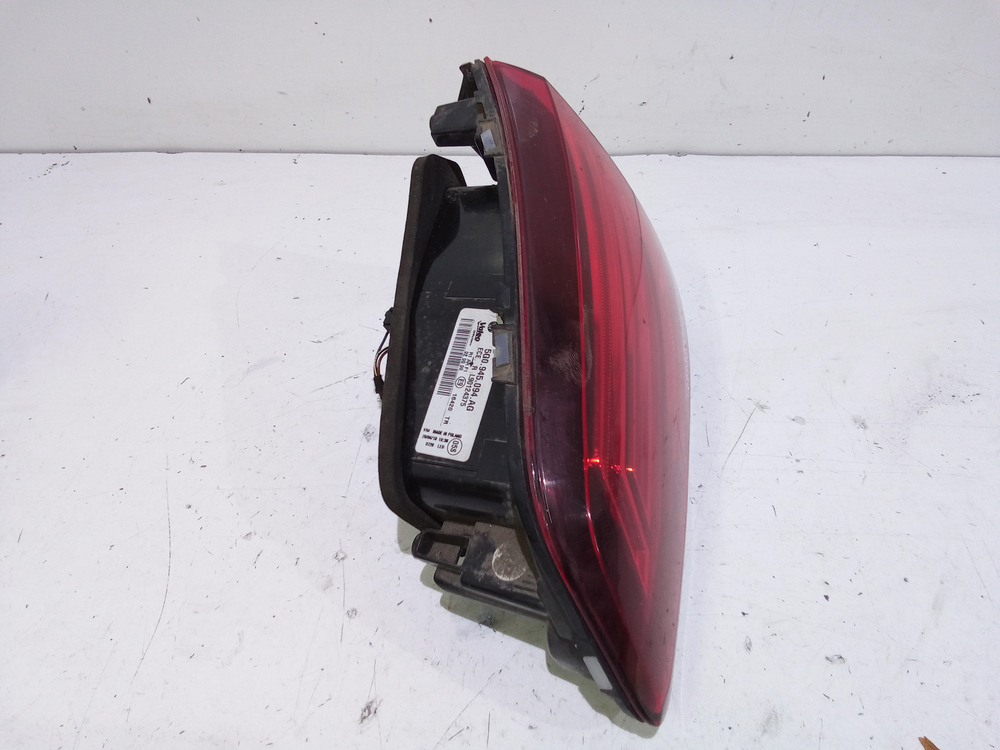 Stop posteriore destro a led integrato nel portello per Volkswagen Golf Serie Viii (19>) (2019 - In produzione)