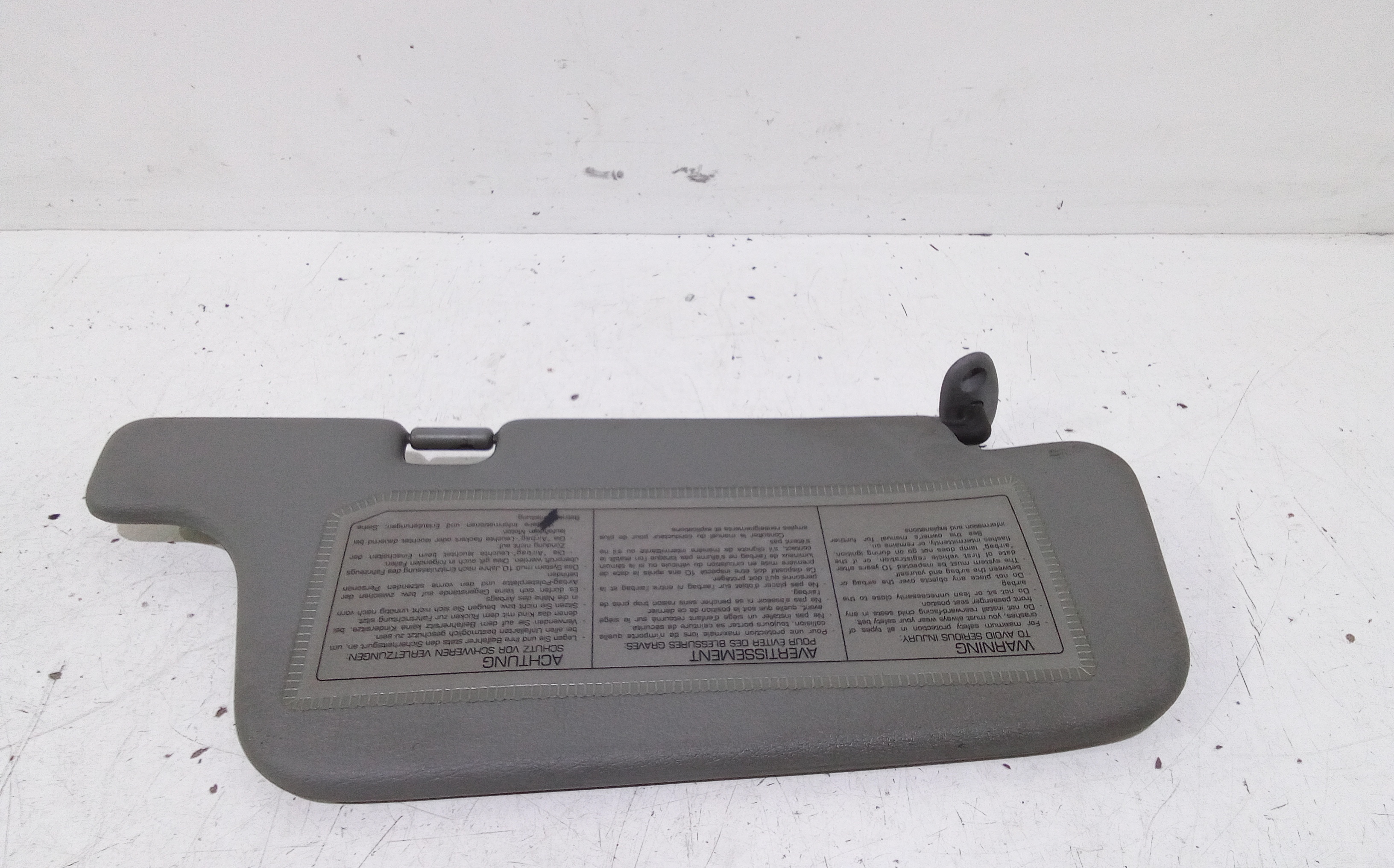 Parasole aletta anteriore Lato Guida per Nissan Micra 2 Serie (1998 - 2000)