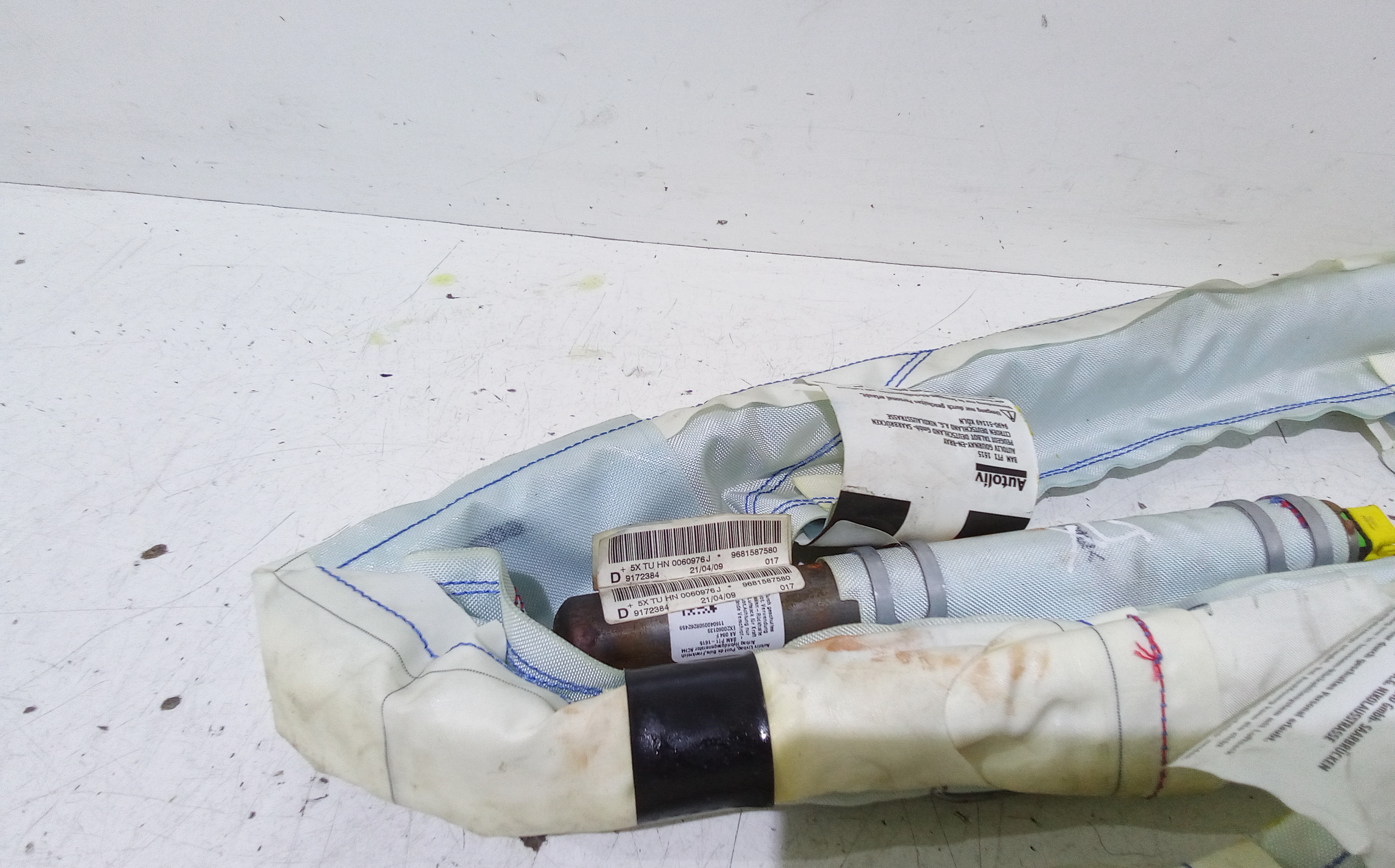 Airbag a tendina laterale passeggero per Citroen C3 Picasso (08>) (2008 - In produzione)