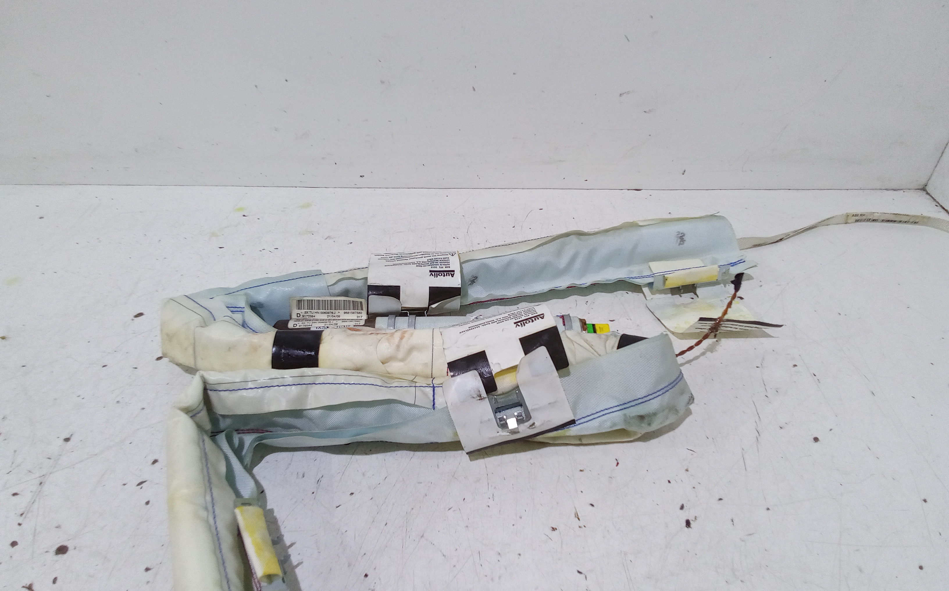 Airbag a tendina laterale passeggero per Citroen C3 Picasso (08>) (2008 - In produzione)