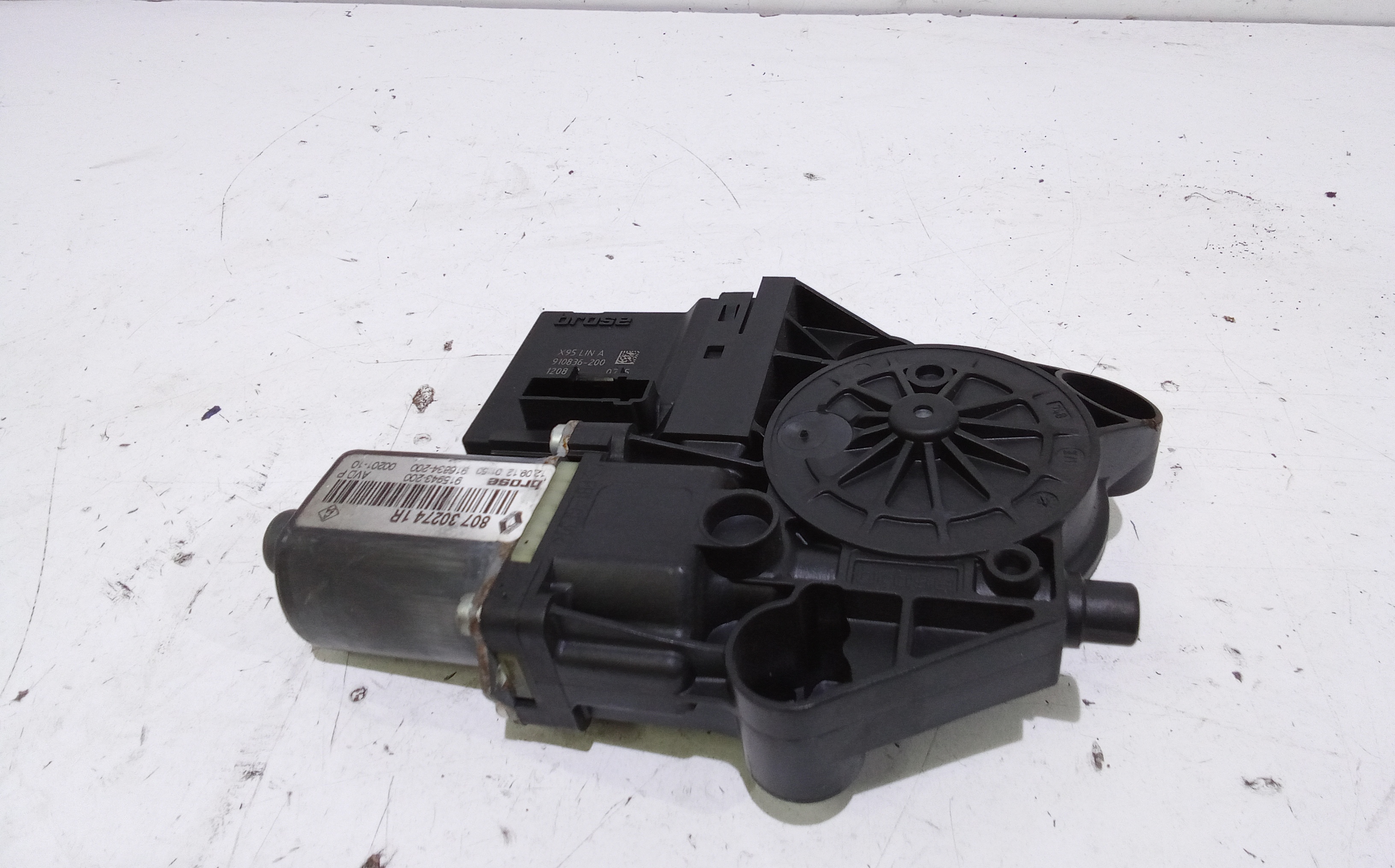 Motorino Alzavetro anteriore destra per Renault Scenic X Mod (2009 - In produzione)