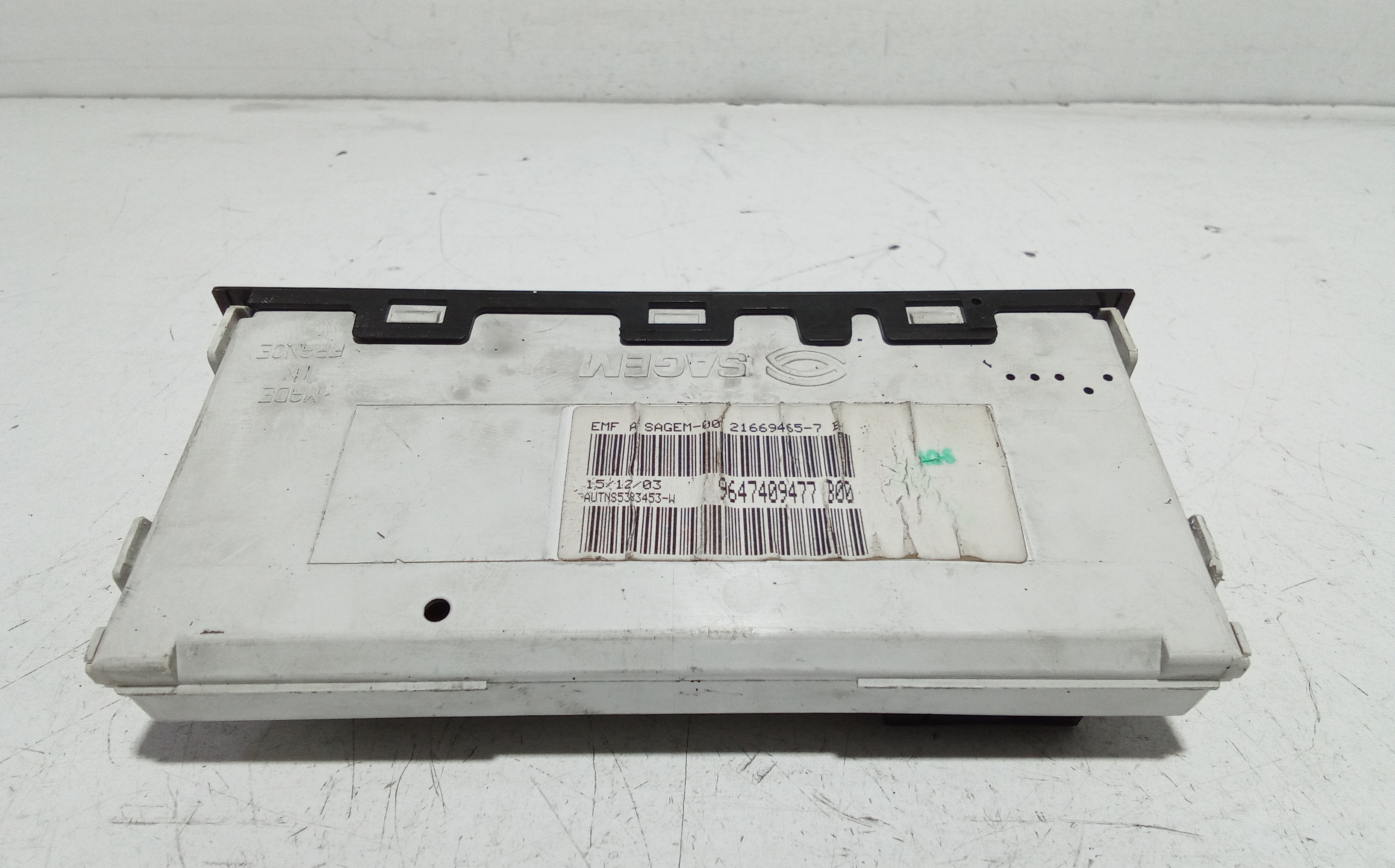 Display multifunzione computer di bordo per Citroen C3 1 Serie (2002 - 2005)