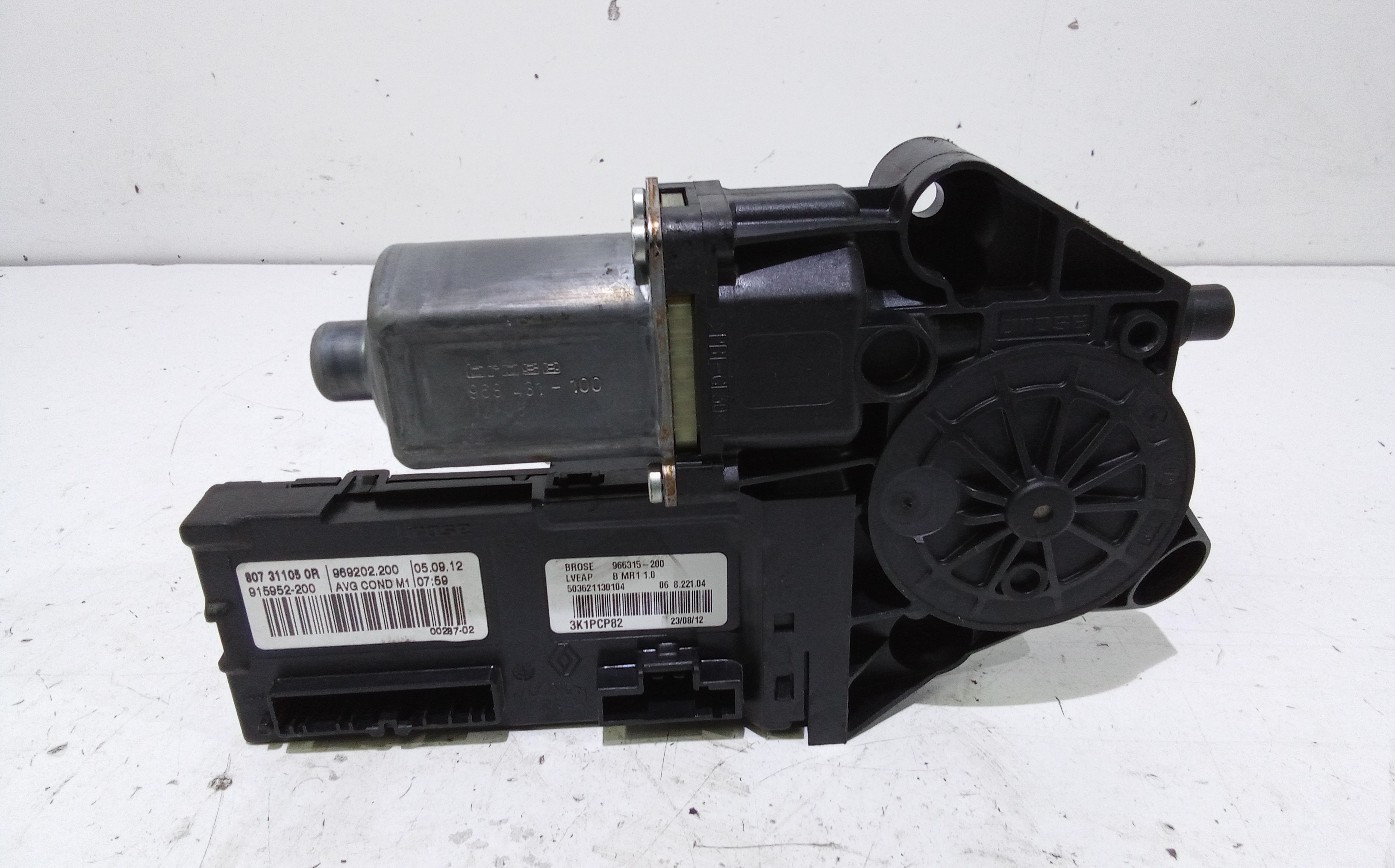 Motorino Alzavetro anteriore Sinistro per Renault Scenic X Mod (2009 - In produzione)