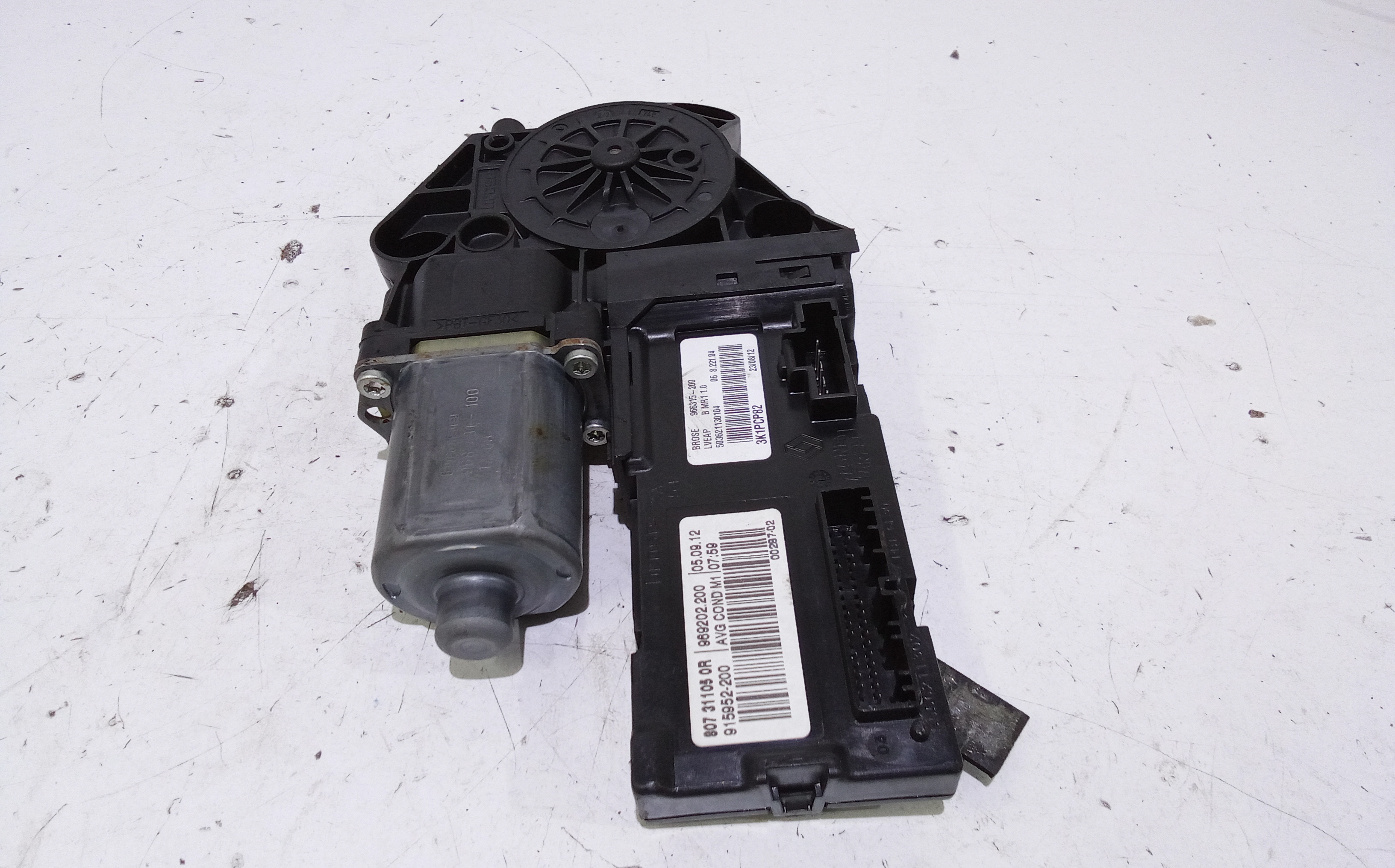 Motorino Alzavetro anteriore Sinistro per Renault Scenic X Mod (2009 - In produzione)