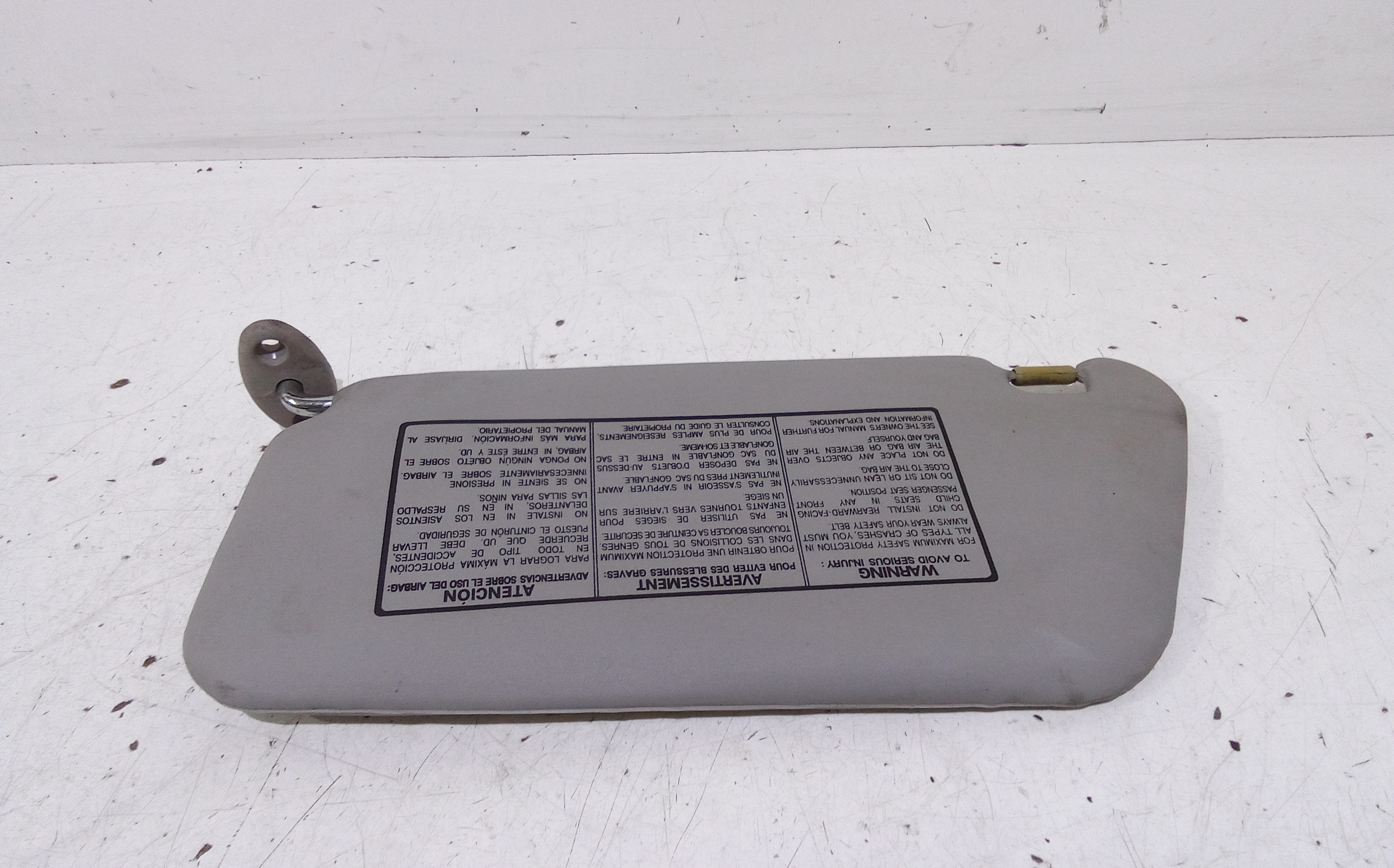 Parasole aletta Lato Passeggero per Chevrolet Matiz 1 Serie (1998 - 2001)