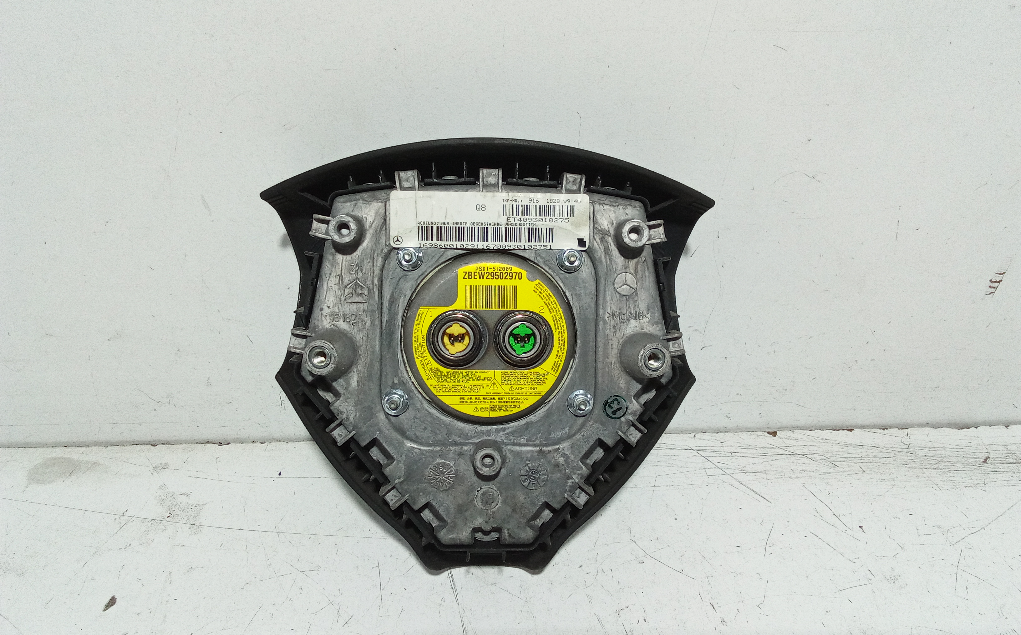 Airbag Volante per Mercedes Classe A W169 3 Serie (2004 - 2008)