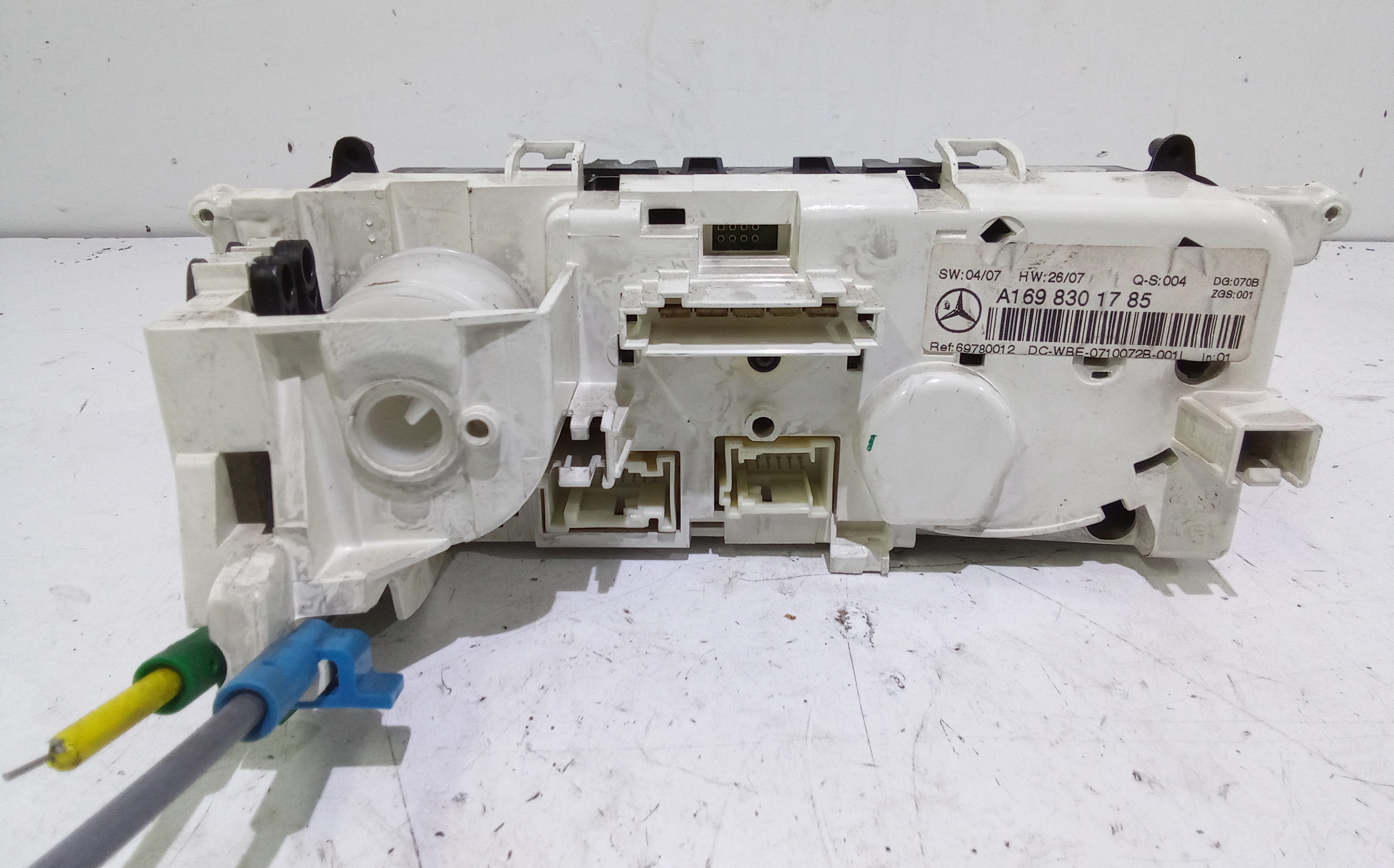 Comandi Clima per Mercedes Classe A W169 4 Serie (2008 - In produzione)