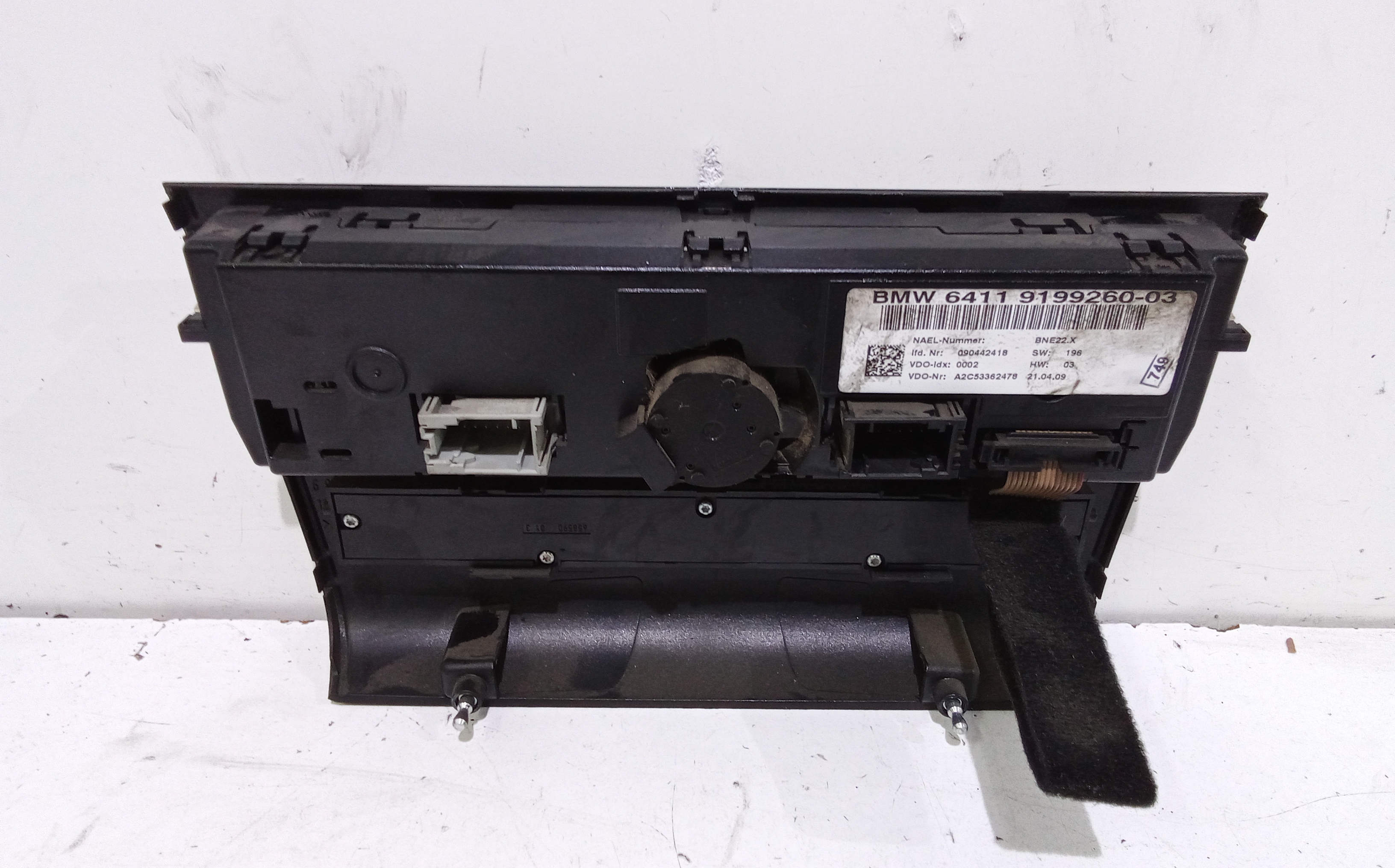 Comandi Clima per Bmw Serie 1 Serie (e87) (04>07) (2004 - 2007)