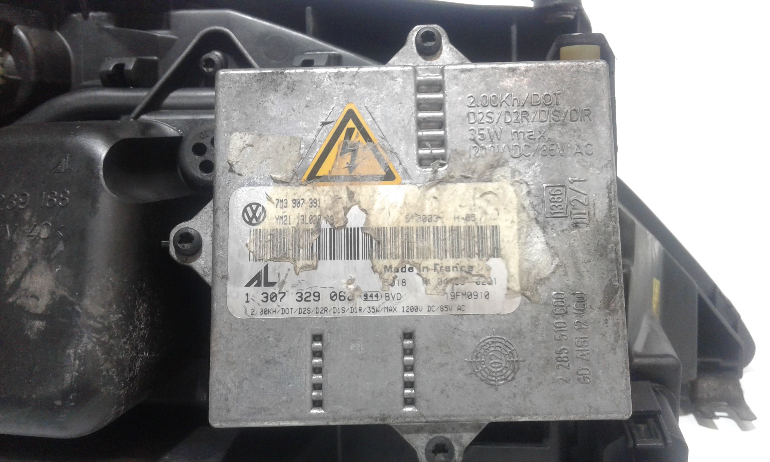 Faro fanale anteriore SX guida  allo Xenon FORD Galaxy Serie (VY) (00>06)