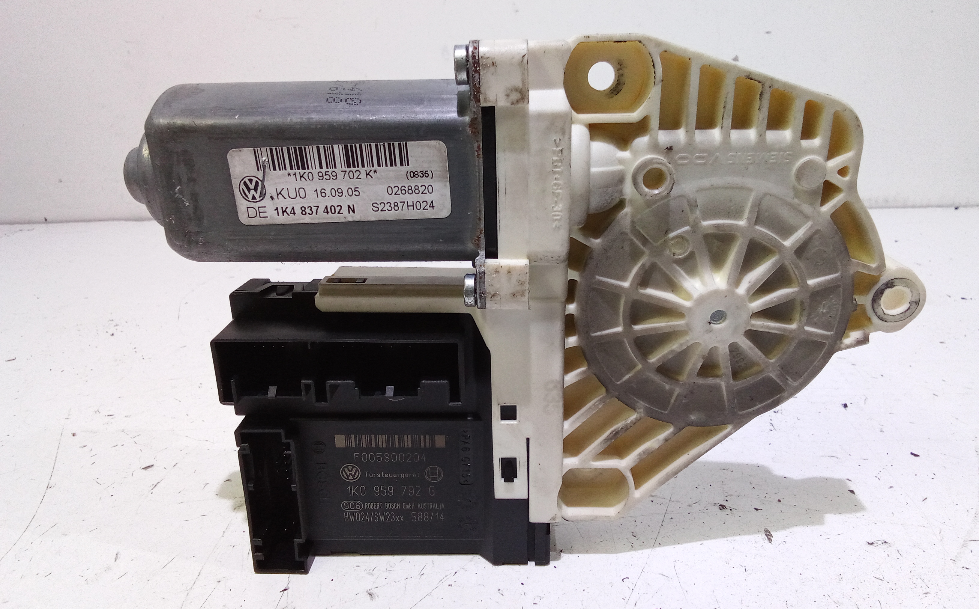 Motorino Alzavetro anteriore destra per Volkswagen Golf 5 Berlina (03>08) (2003 - 2008)