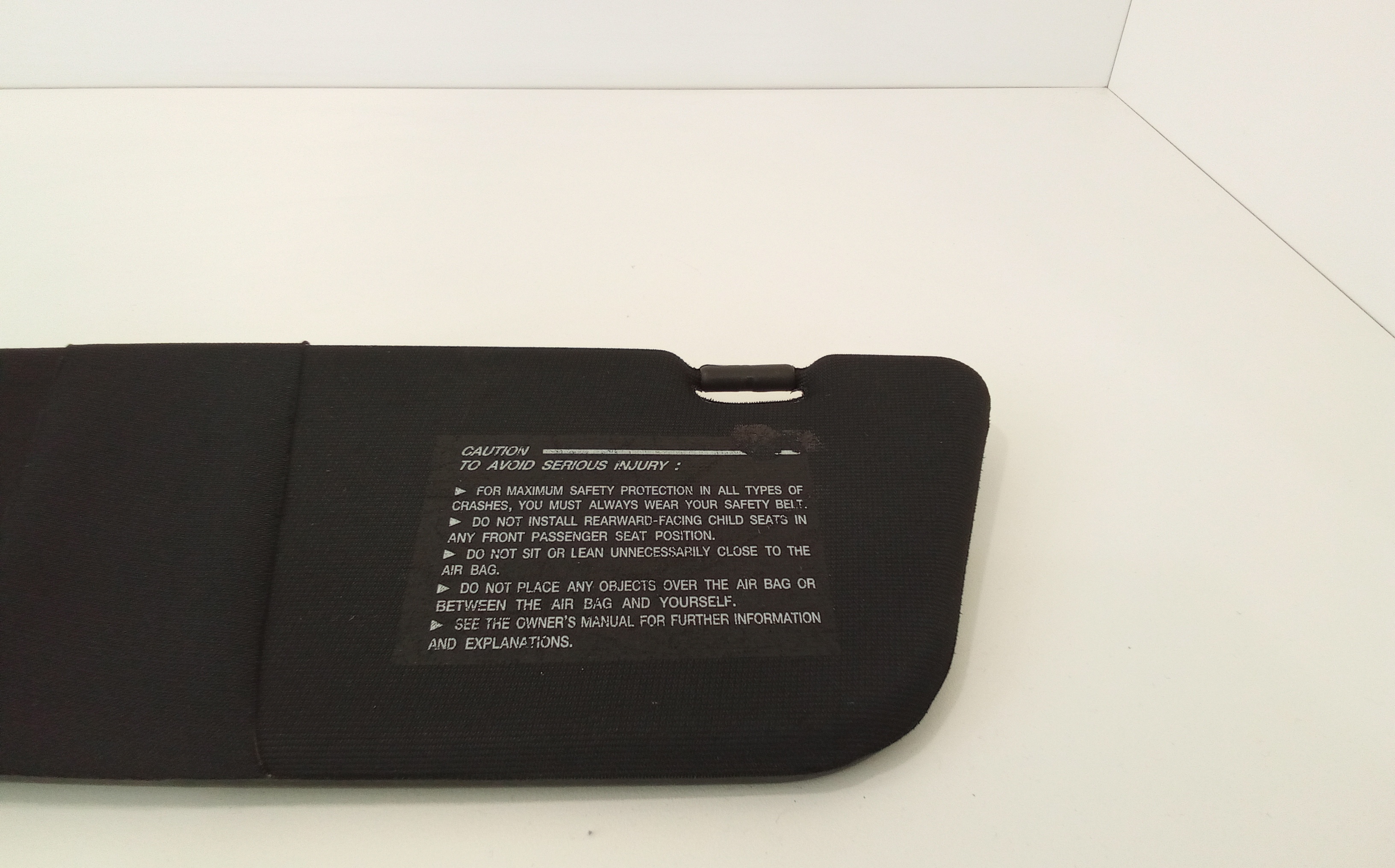 Parasole aletta anteriore Lato Guida per Hyundai Coup 1 Serie (1996 - 1999)