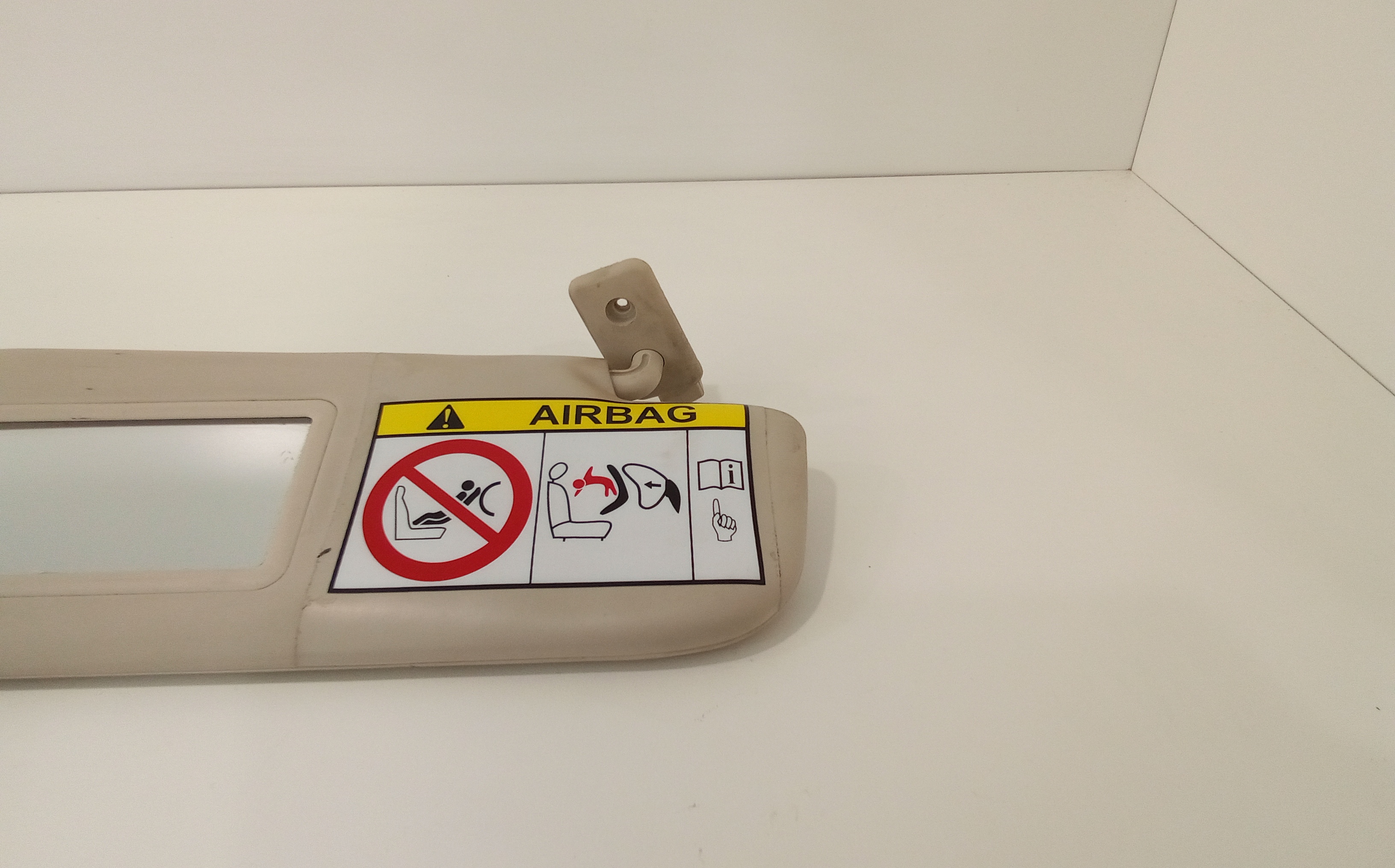 Parasole aletta Lato Passeggero per Fiat 500 Serie (2015 - >)