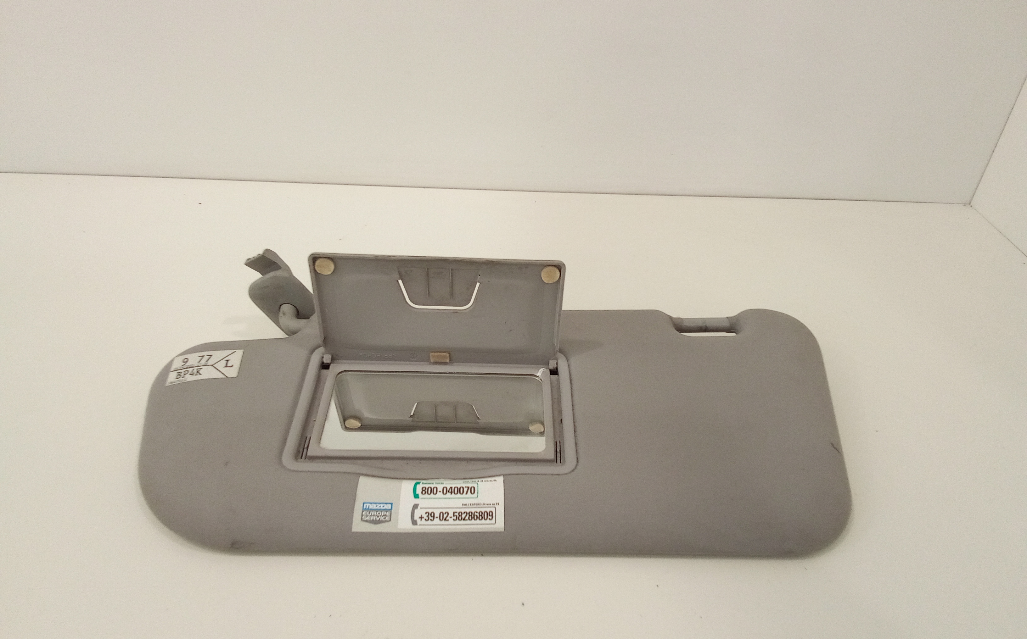 Parasole aletta anteriore Lato Guida per Mazda 3 Berlina Serie (03>09) (2003 - 2009)