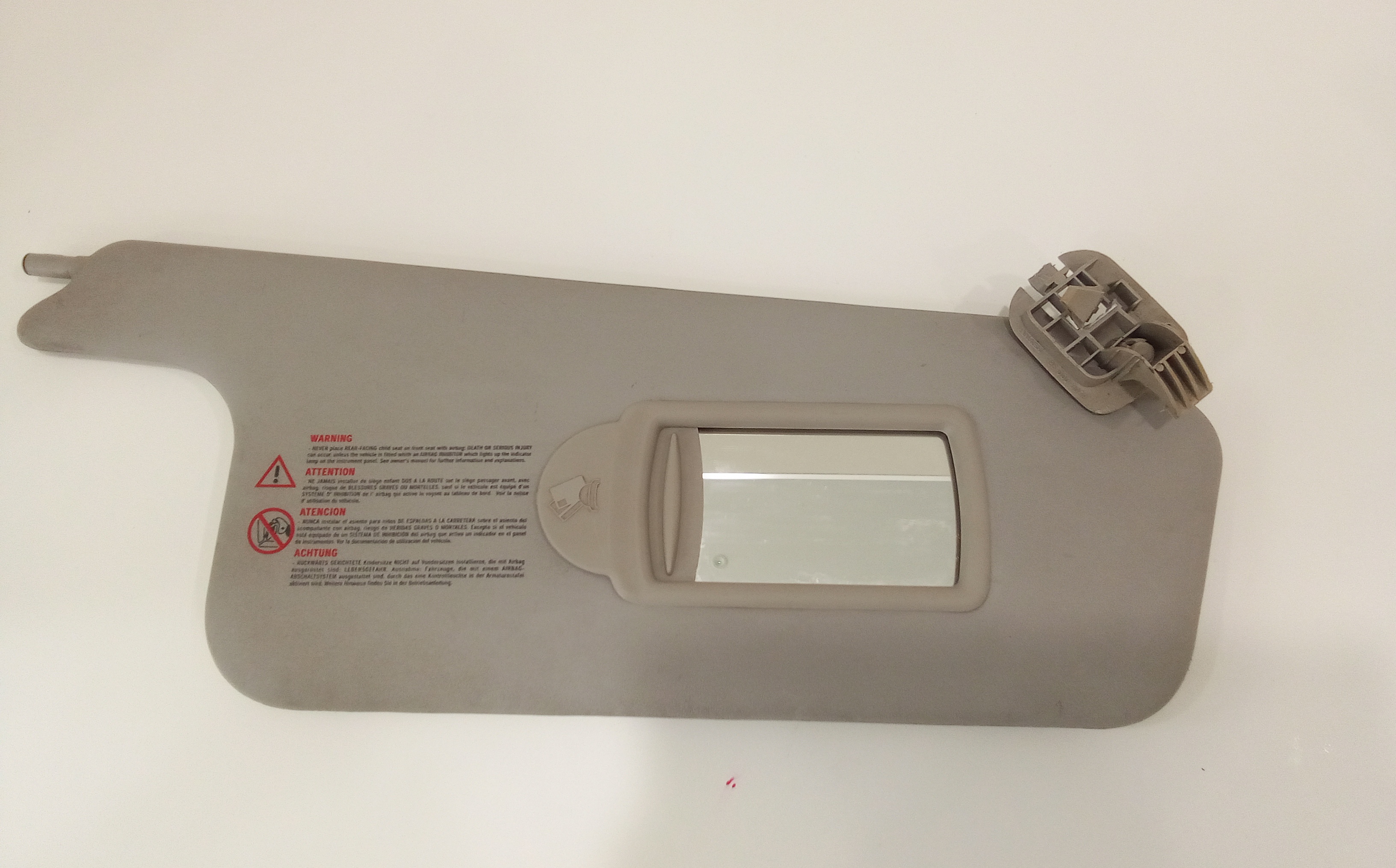 Parasole aletta Lato Passeggero per Renault Modus 1 Serie (2004 - 2006)