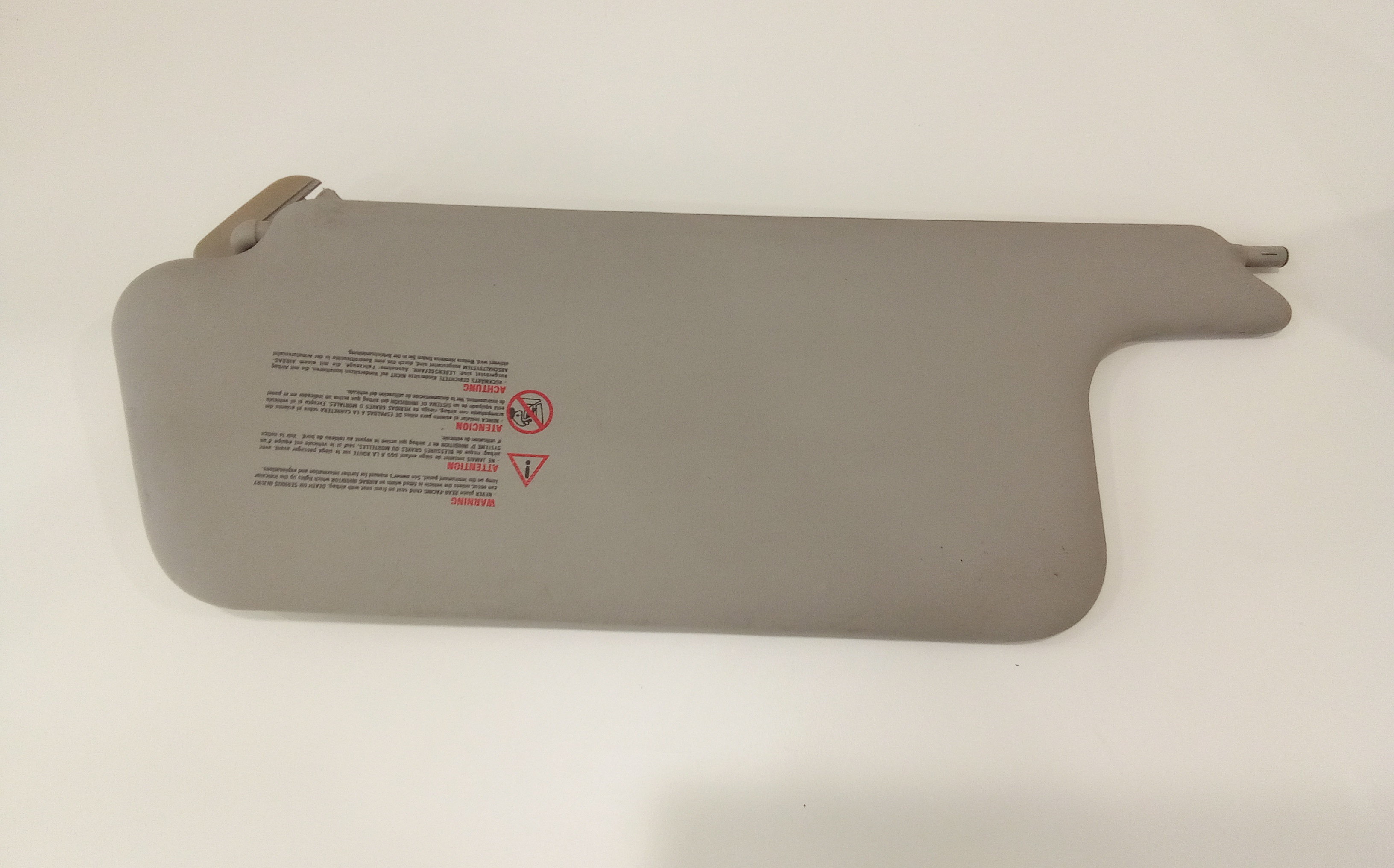 Parasole aletta Lato Passeggero per Renault Modus 1 Serie (2004 - 2006)