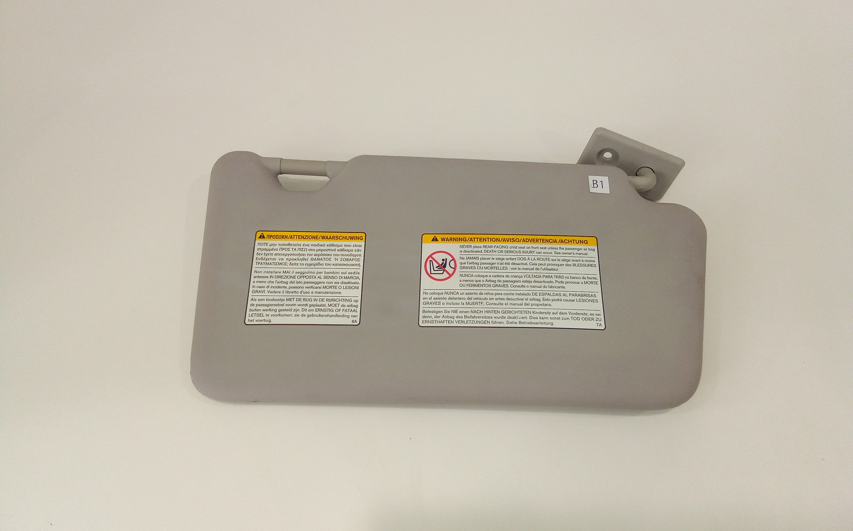 Parasole aletta Lato Passeggero per Peugeot 307 Berlina 2 Serie (2005 - In produzione)