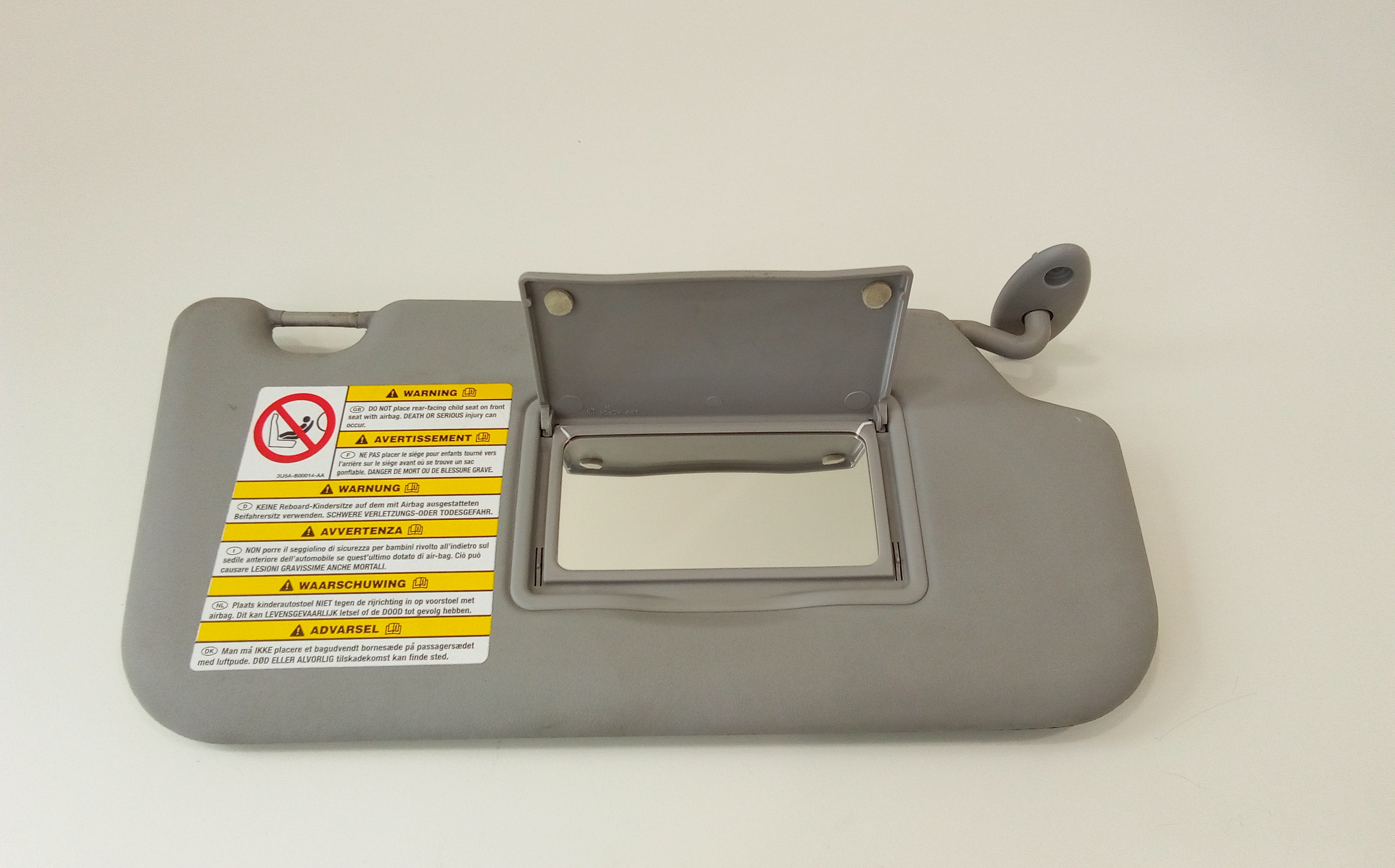 Parasole aletta Lato Passeggero per Ford Fiesta 5 Serie (2005 - 2008)