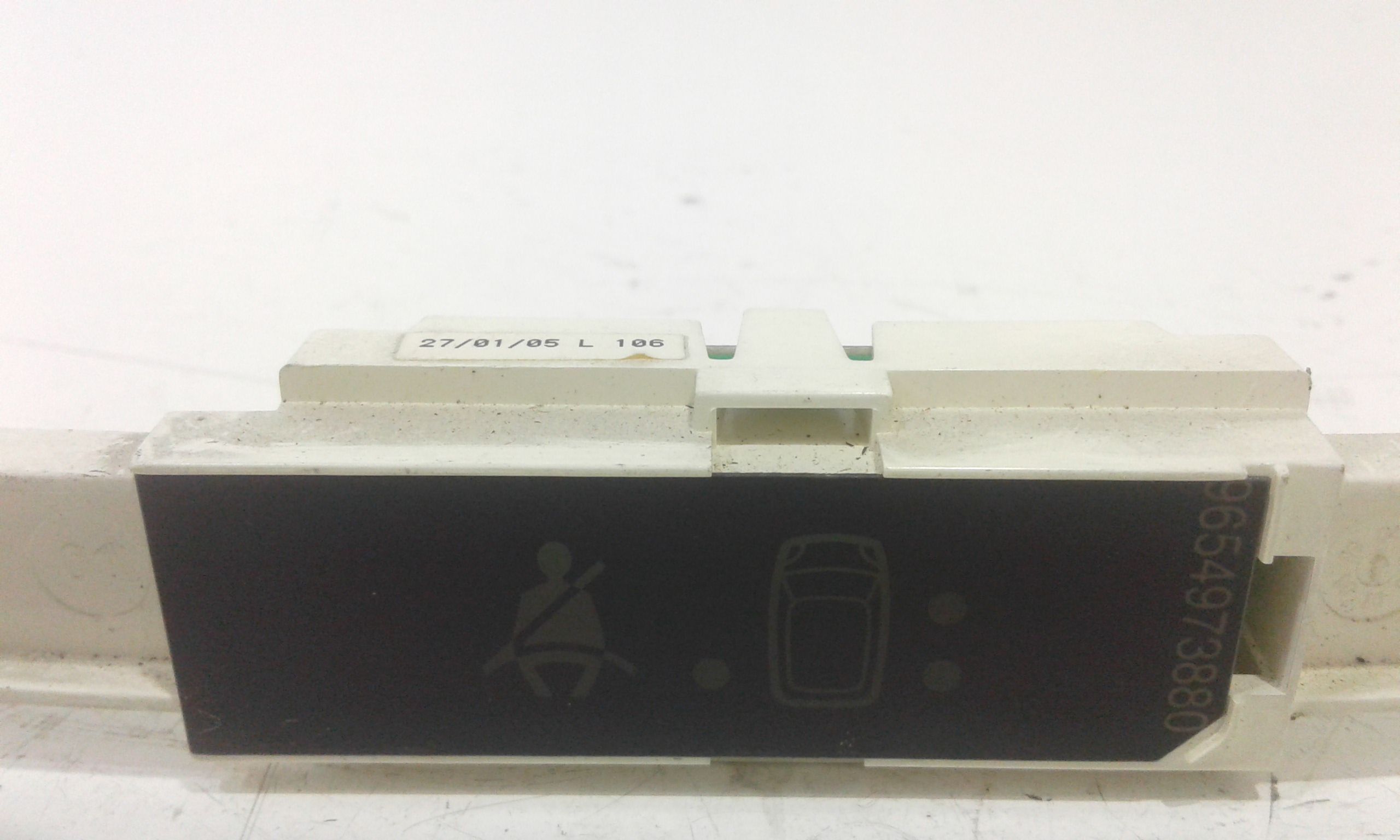 Display segnalazione cinture di sicurezza PEUGEOT 1007 1 Serie