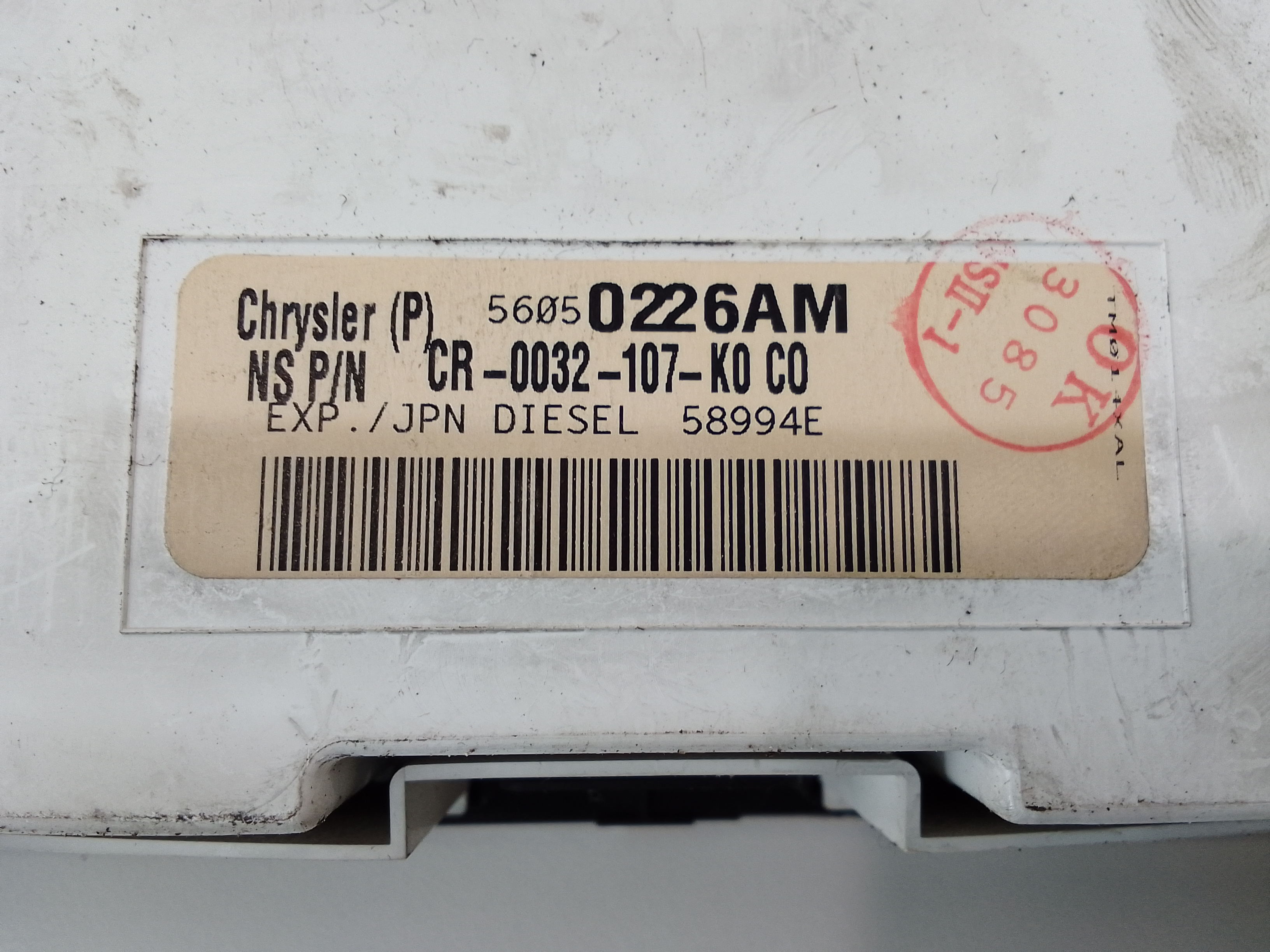 Quadro Strumenti per Jeep Grand Cherokee 3 Serie (2005 - 2010)