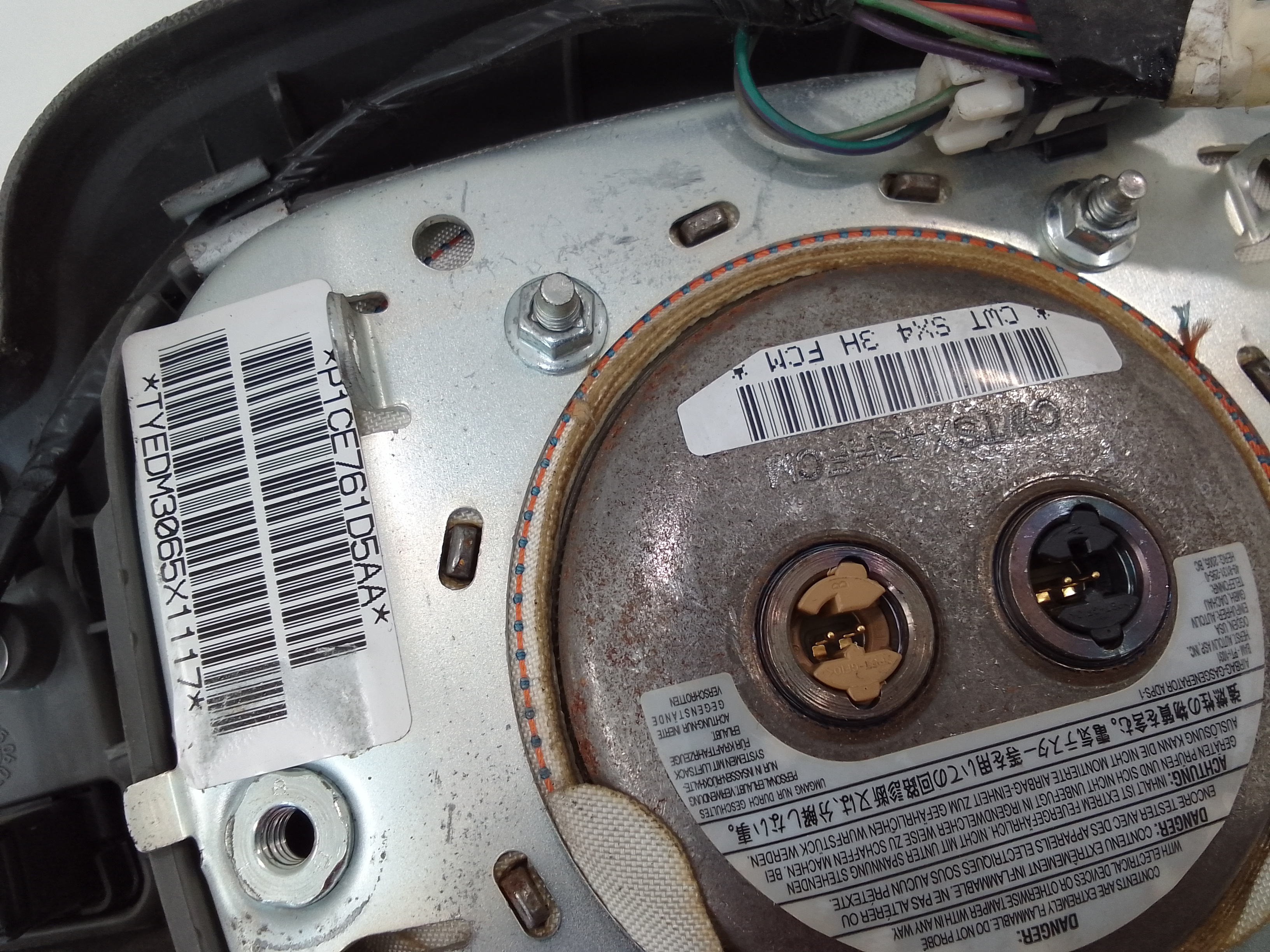 Airbag Volante per Jeep Grand Cherokee 3 Serie (2005 - 2010)