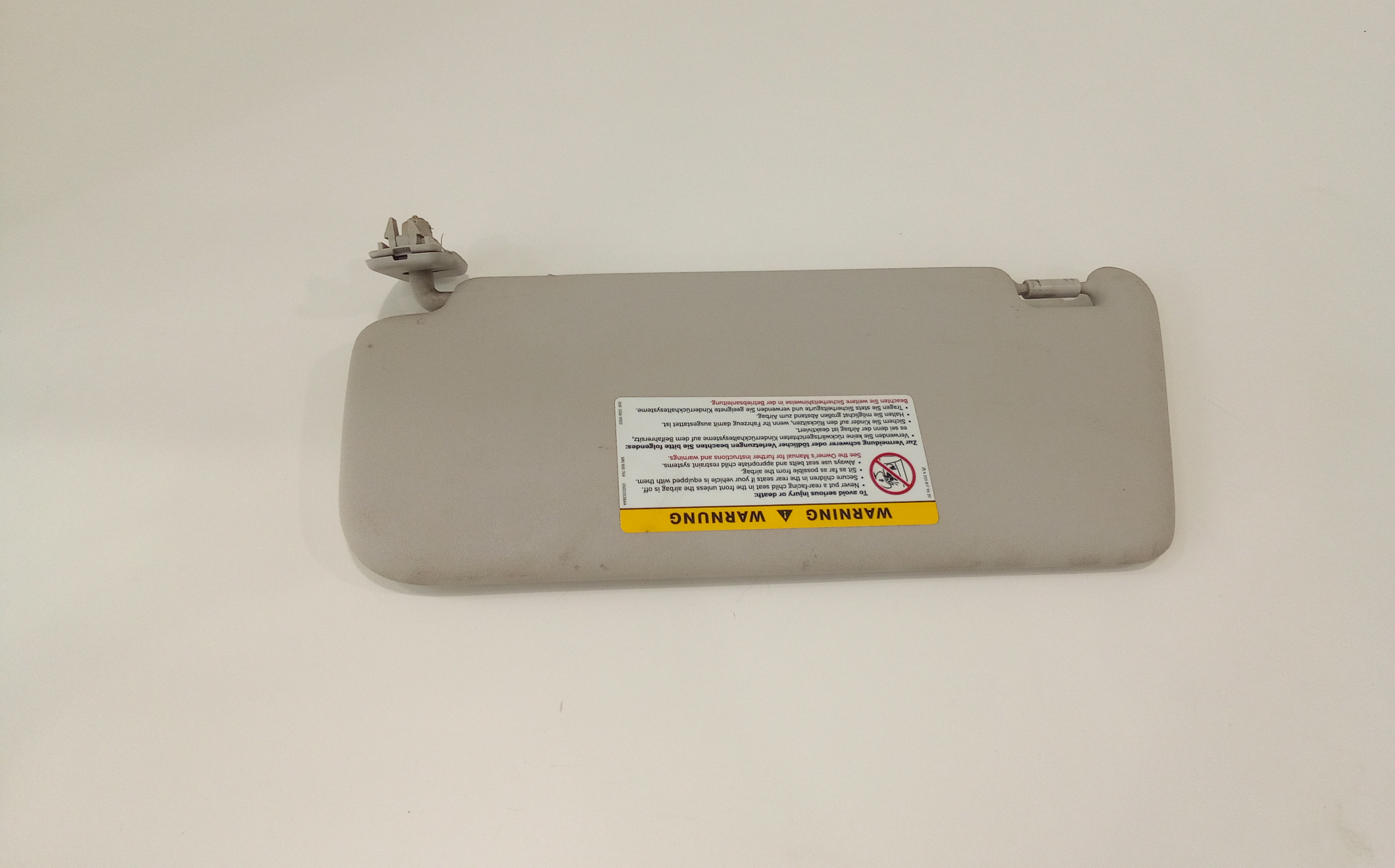 Parasole aletta Lato Passeggero per Mercedes Classe A W169 3 Serie (2004 - 2008)