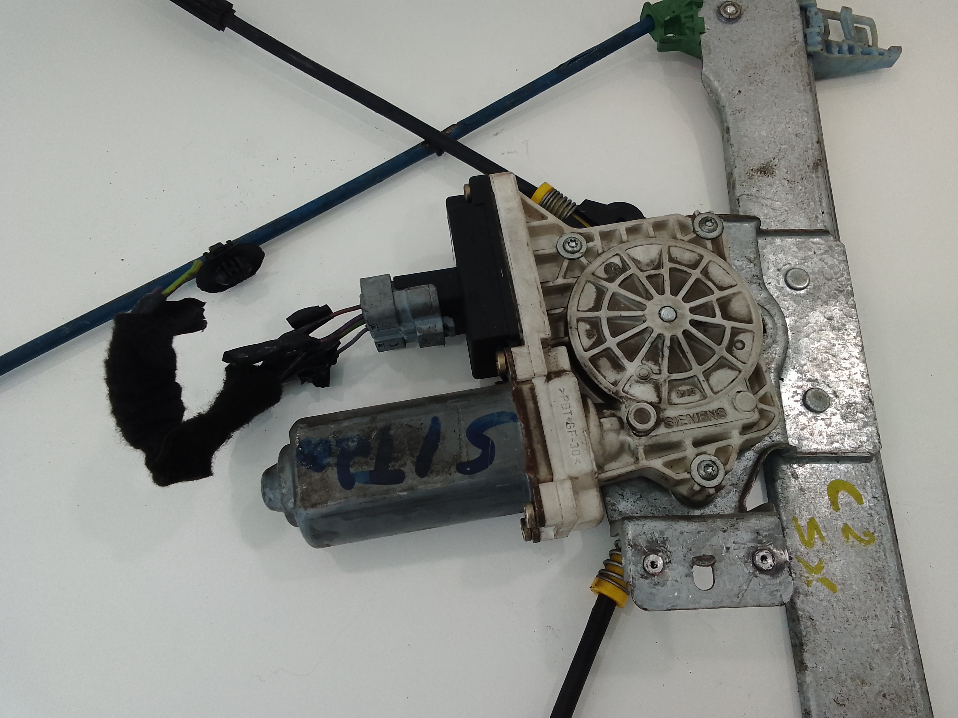 Cremagliera anteriore sinistra Guida per Citroen C2 1 Serie (2003 - 2005)