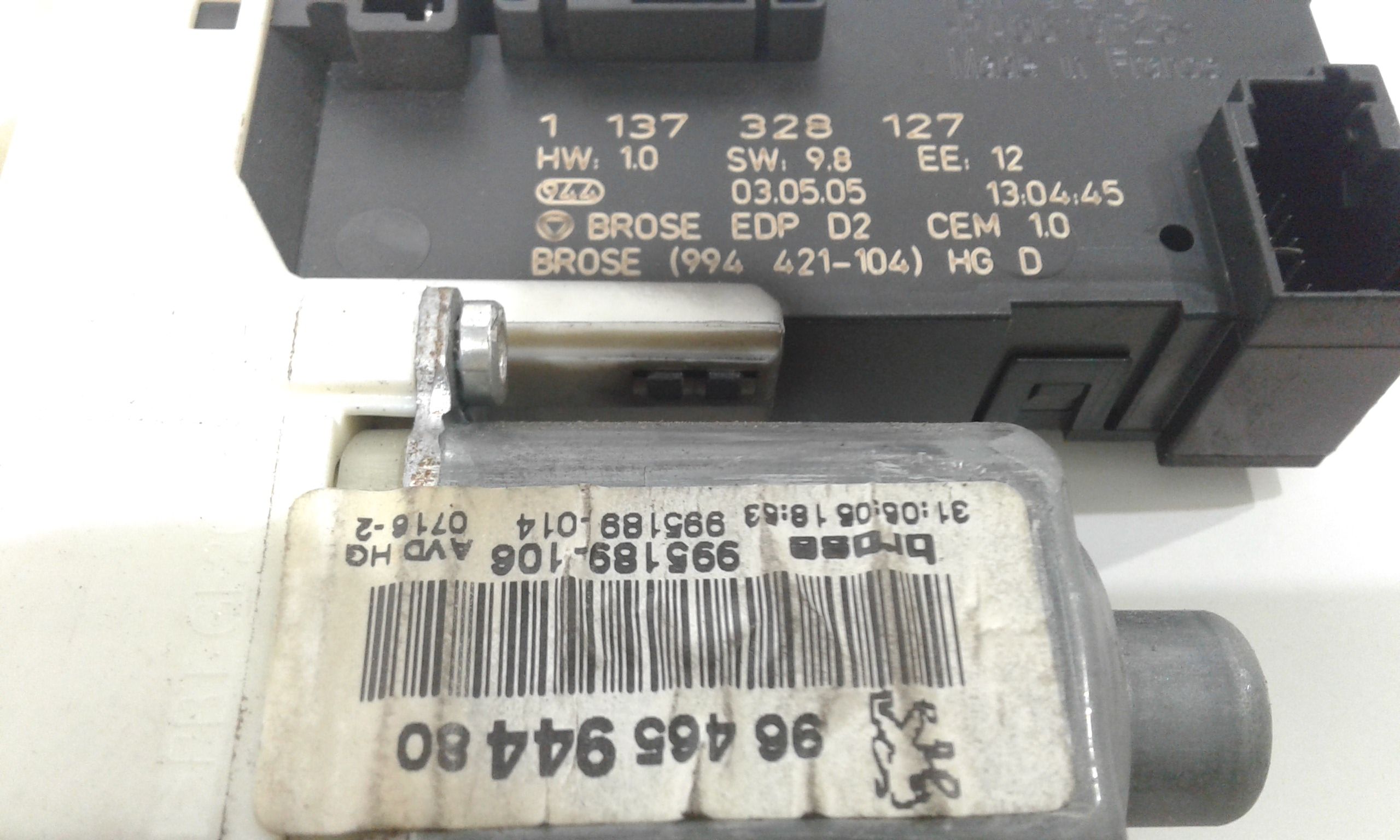 Cremagliera anteriore destra passeggero PEUGEOT 407 Berlina