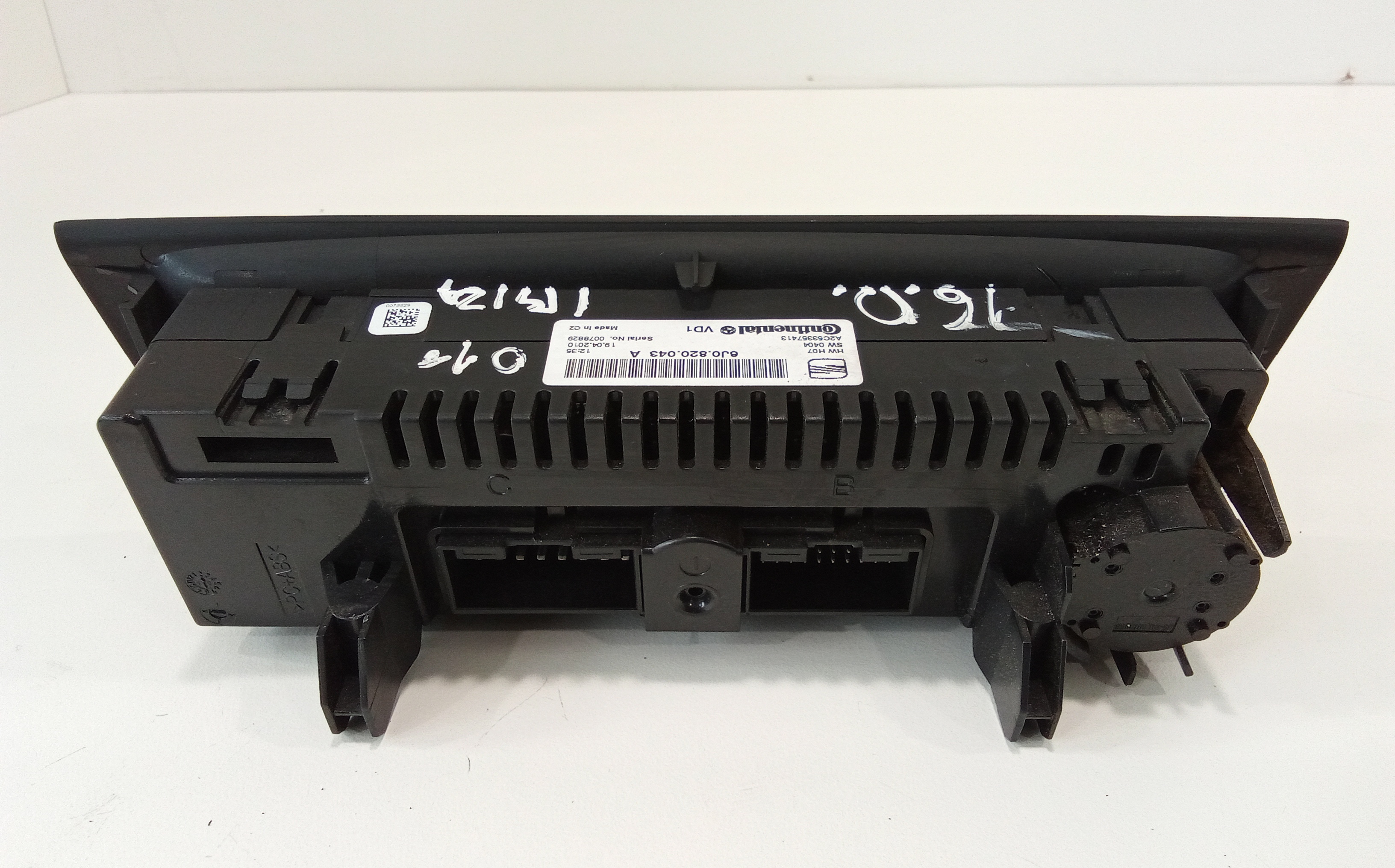 Comandi Clima per Seat Ibiza Serie (08>12) (2008 - 2012)