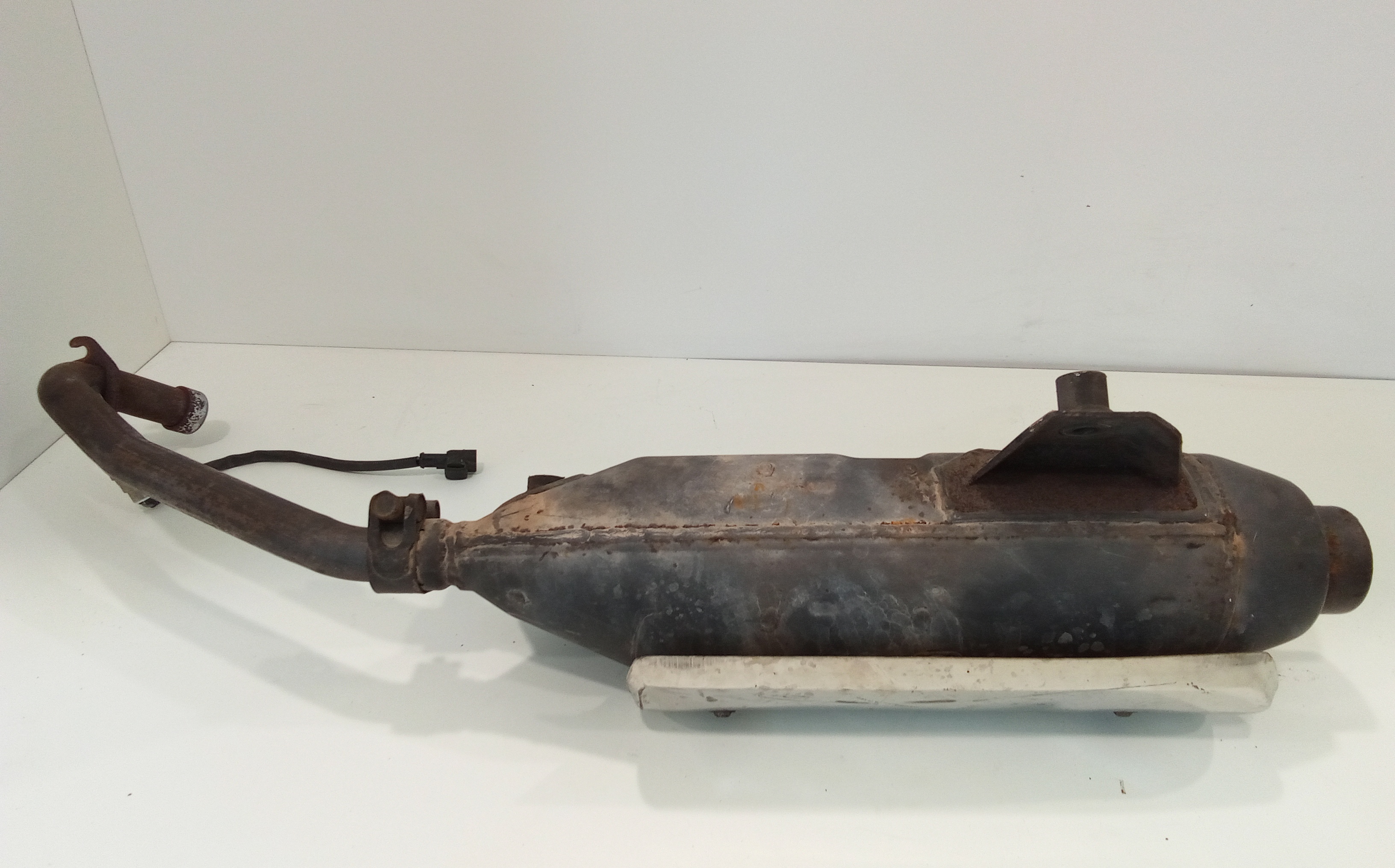 Marmitta completa di terminale scarico per Malaguti Centro 125cc Ie (07>11) (2007 - 2011)